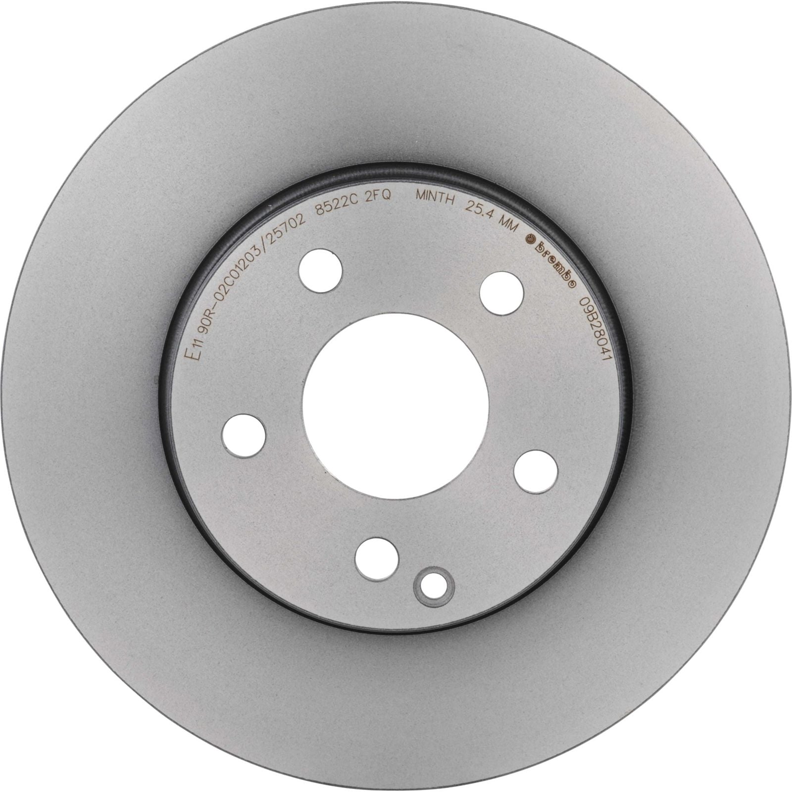PRIME UV Coated Front Disc Brake Rotor - 09.B280.41_02