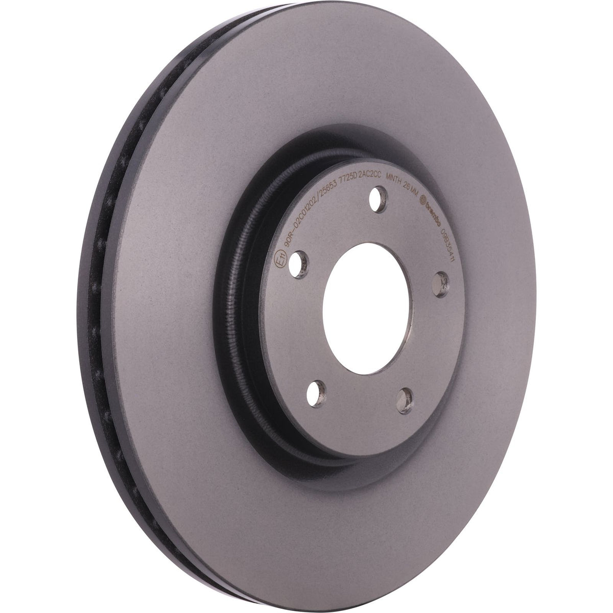 PRIME UV Coated Front Disc Brake Rotor - 09.B354.11_02