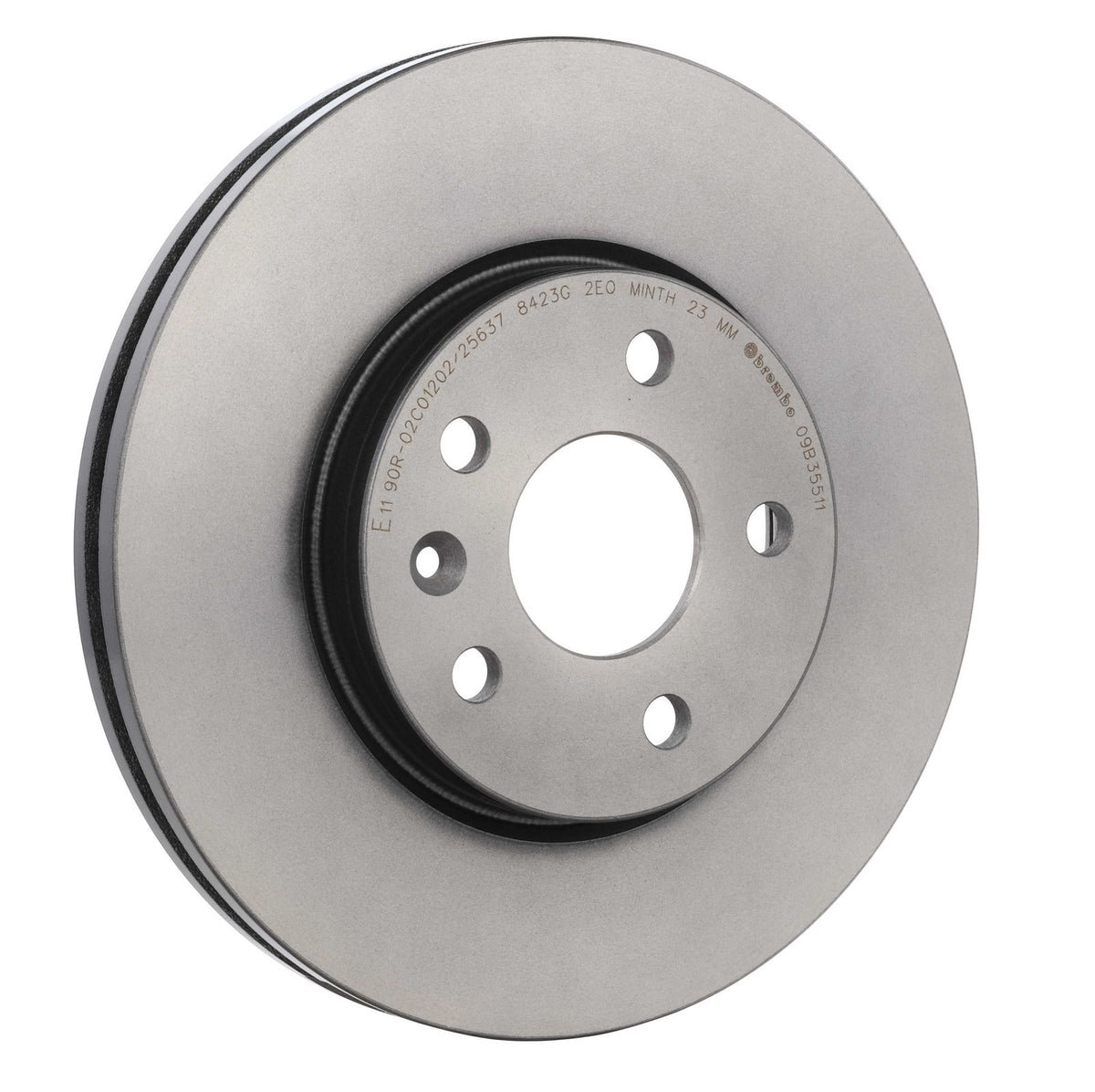 PRIME UV Coated Front Disc Brake Rotor - 09.B355.11_30