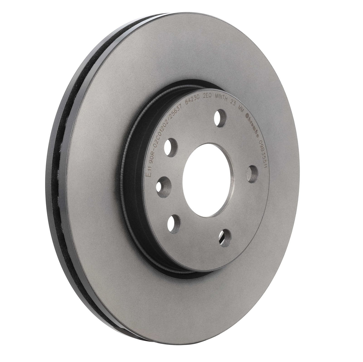 PRIME UV Coated Front Disc Brake Rotor - 09.B355.11_29