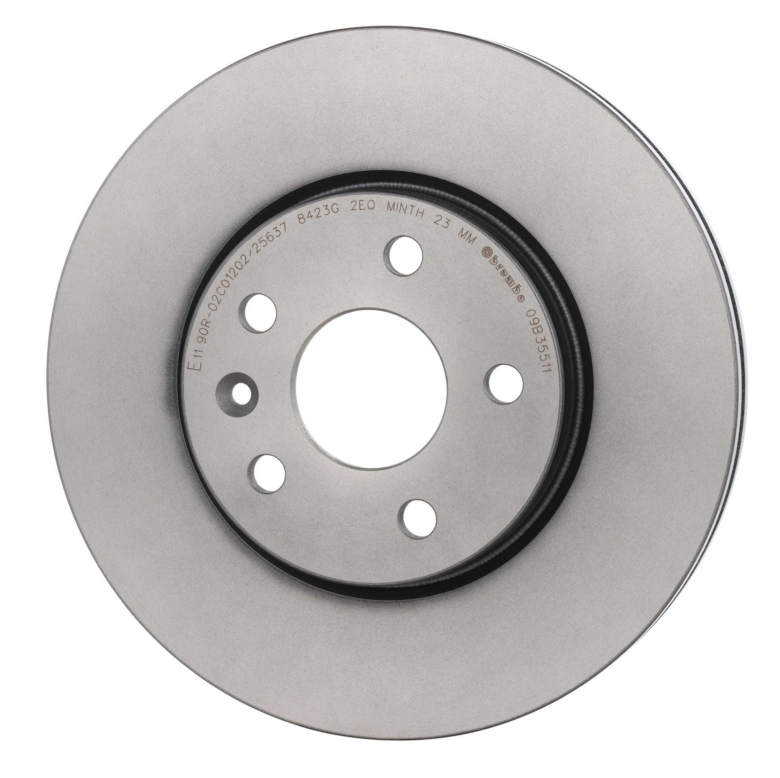 PRIME UV Coated Front Disc Brake Rotor - 09.B355.11_09
