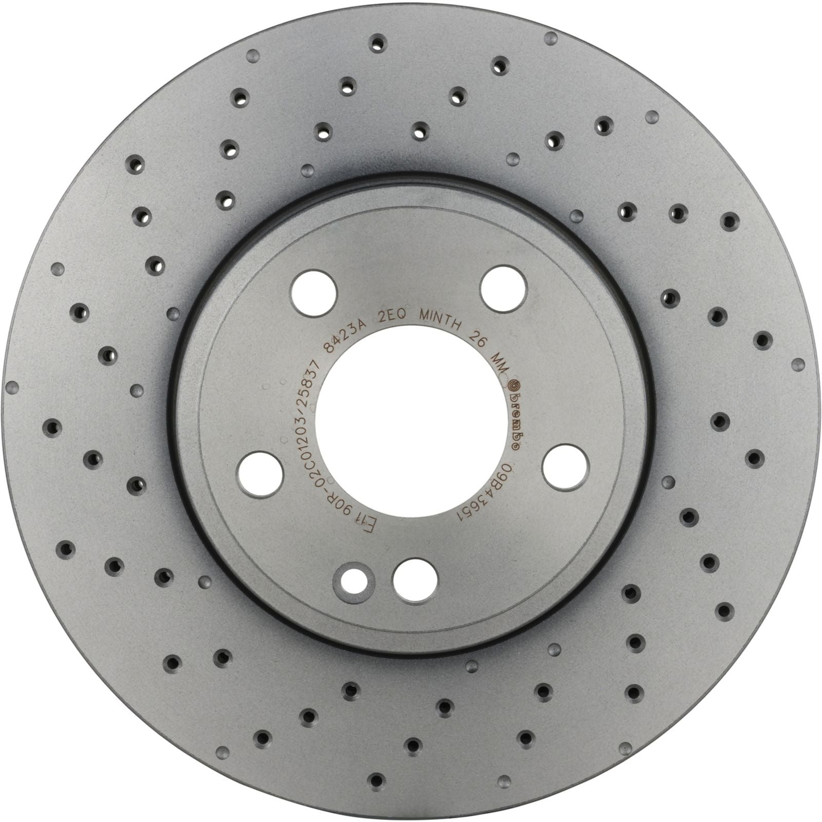 PRIME UV Coated Front Disc Brake Rotor - 09.B436.51_01