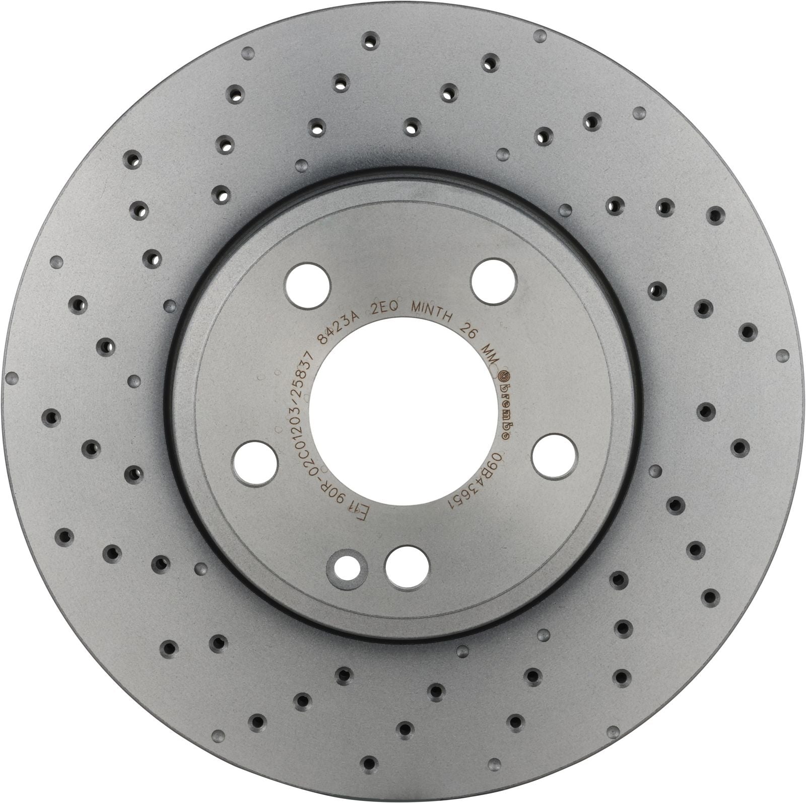 PRIME UV Coated Front Disc Brake Rotor - 09.B436.51_03