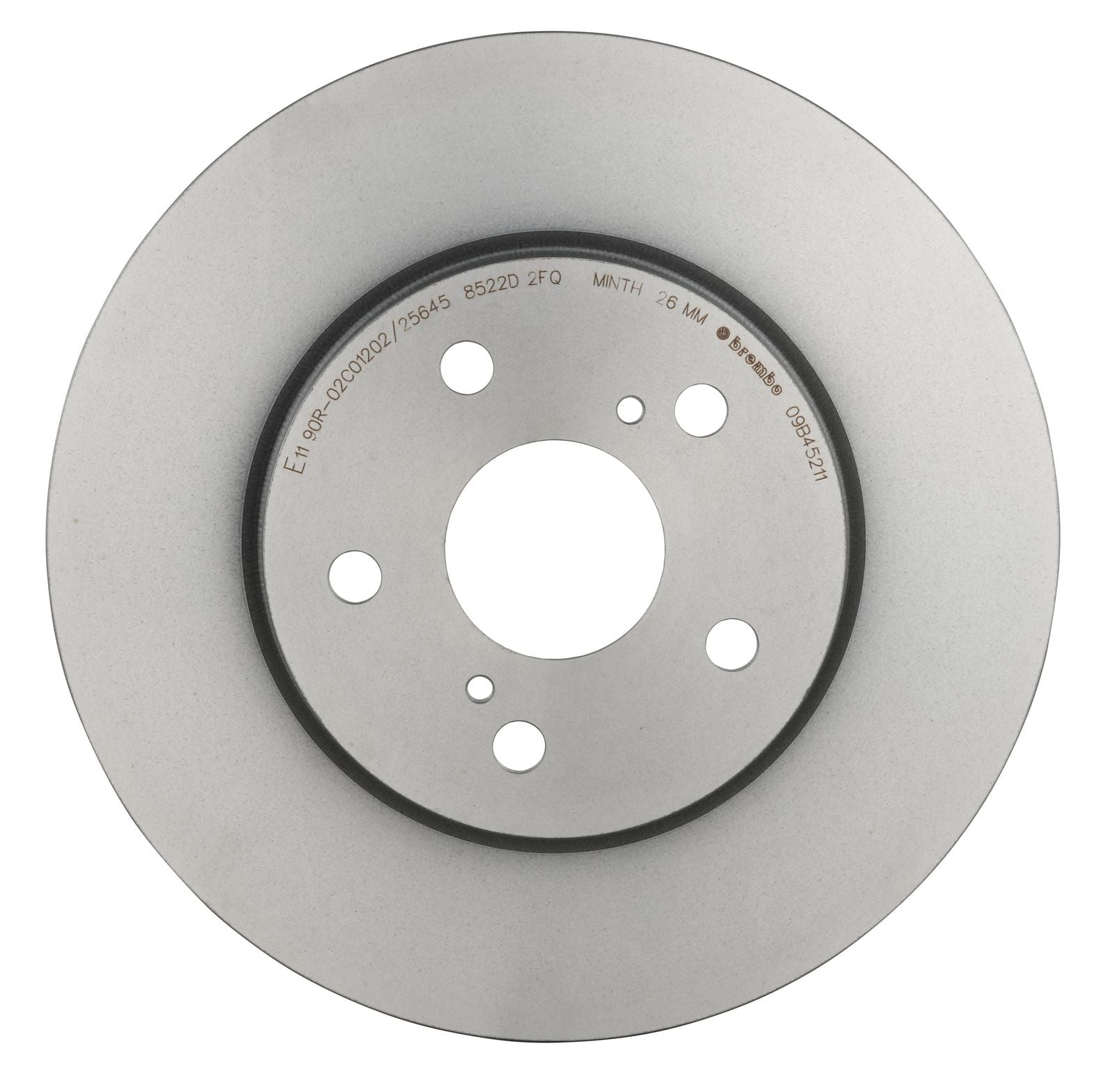 PRIME UV Coated Front Disc Brake Rotor - 09.B452.11_07