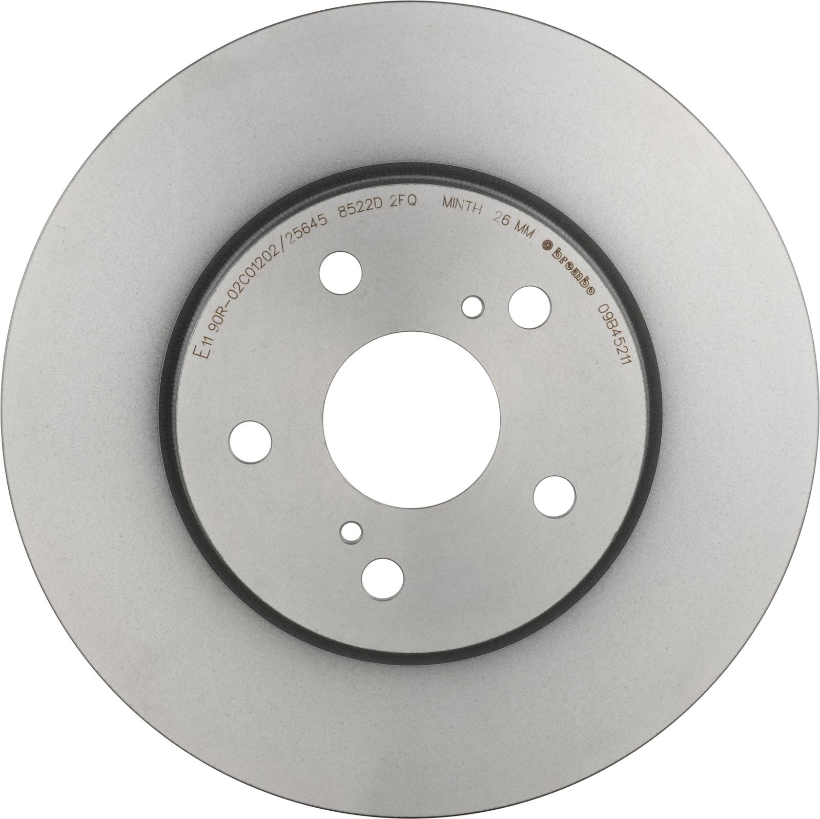 PRIME UV Coated Front Disc Brake Rotor - 09.B452.11_03