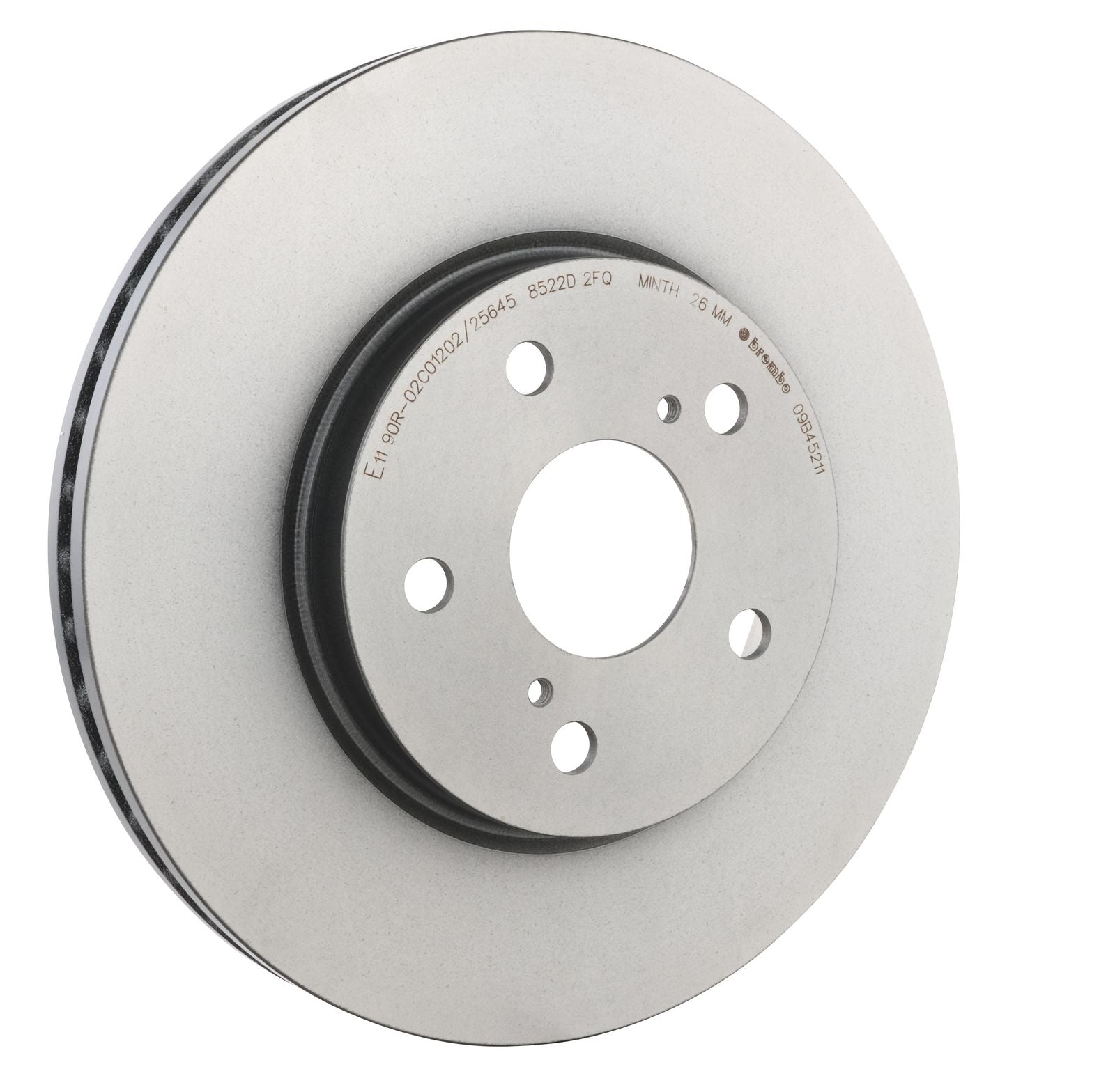 PRIME UV Coated Front Disc Brake Rotor - 09.B452.11_29