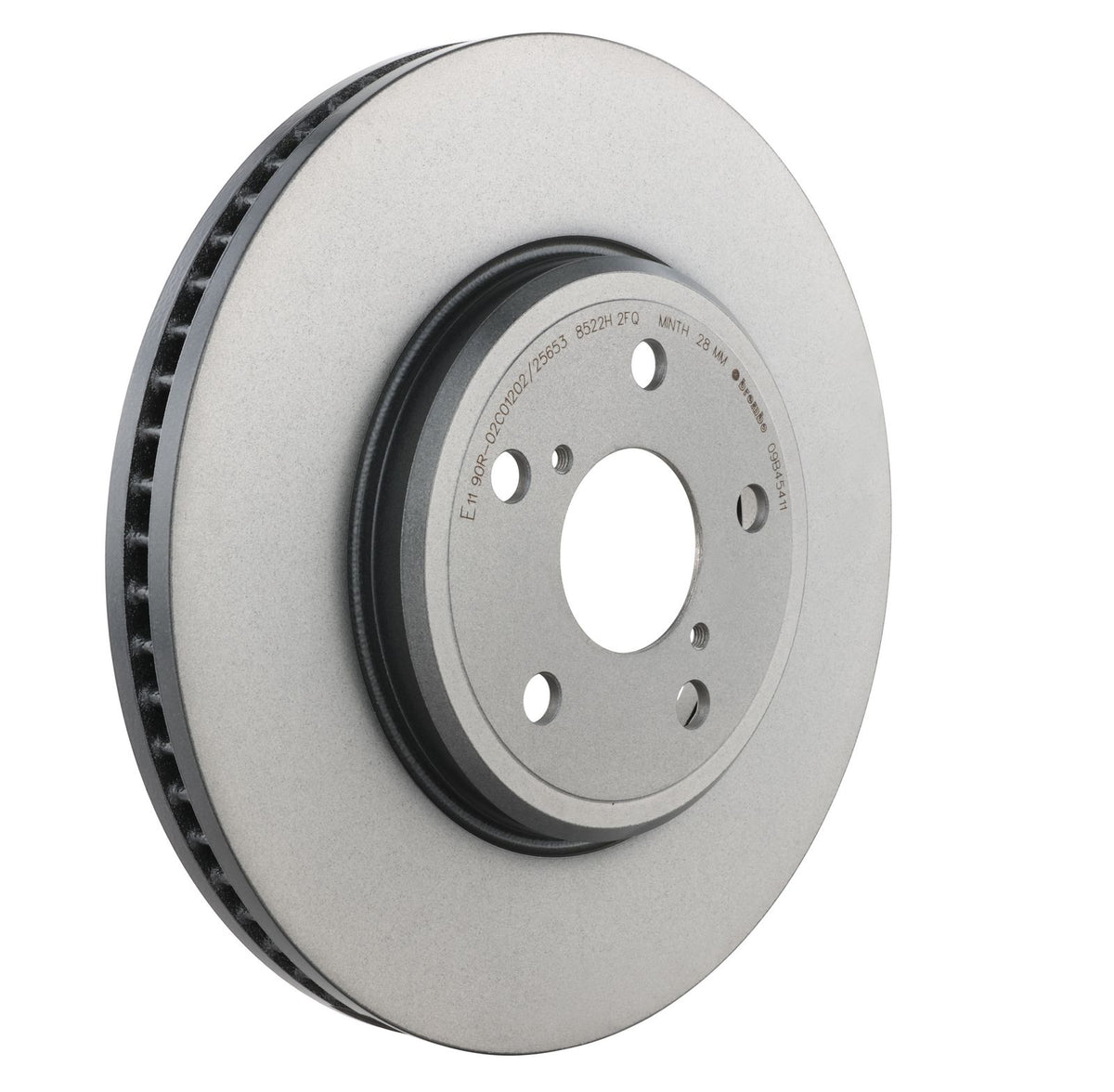 PRIME UV Coated Front Disc Brake Rotor - 09.B454.11_27