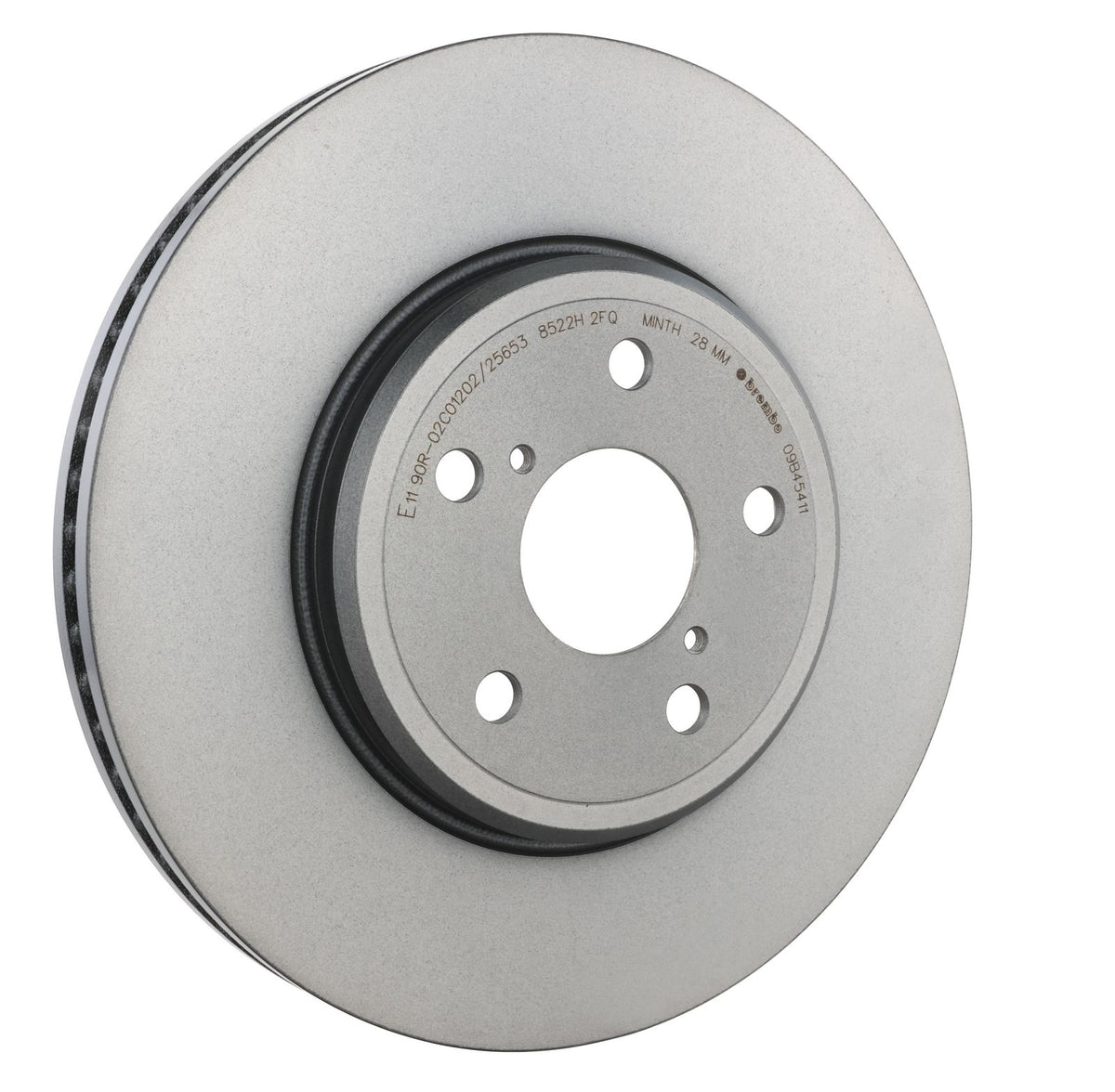 PRIME UV Coated Front Disc Brake Rotor - 09.B454.11_28