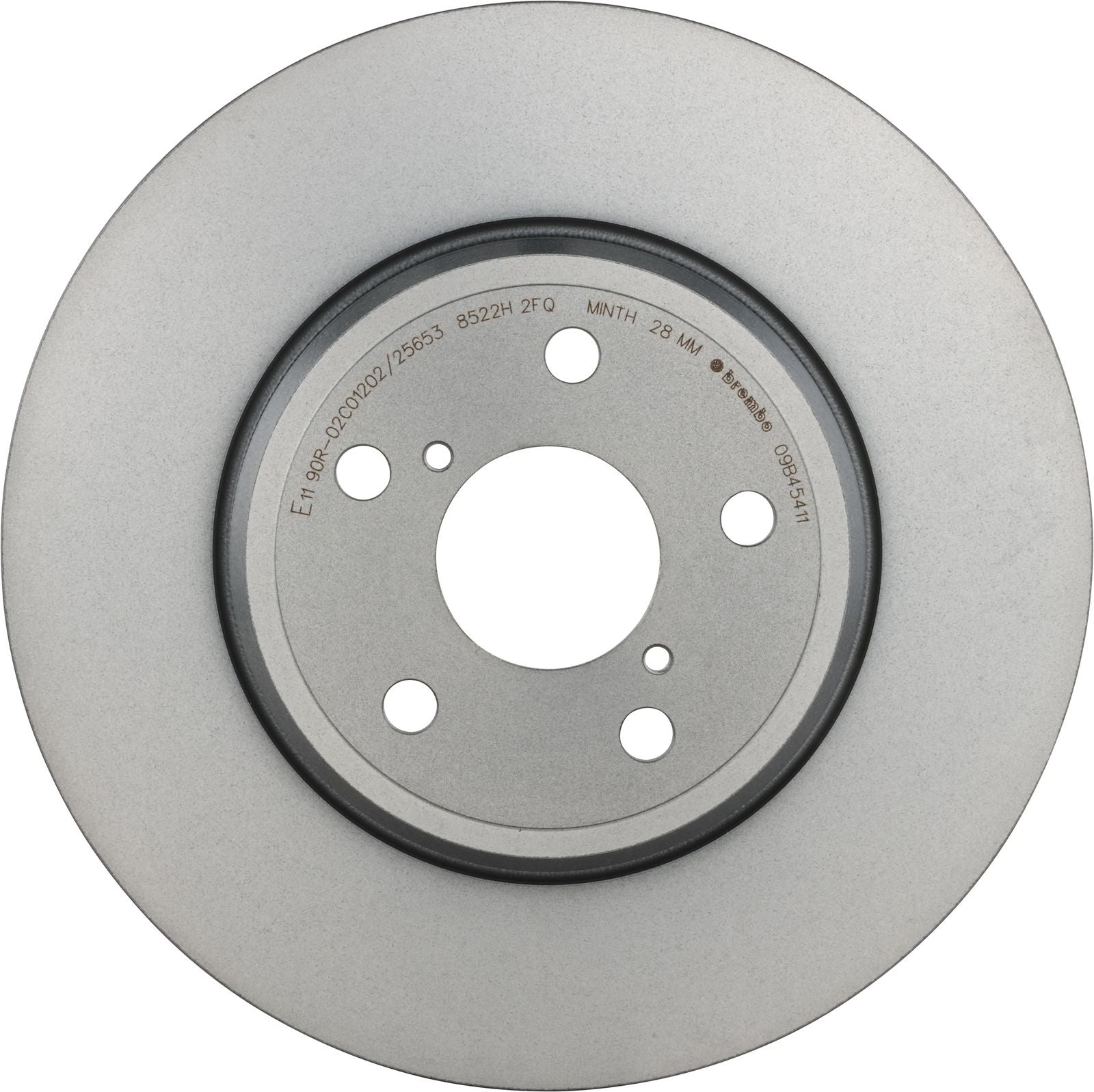 PRIME UV Coated Front Disc Brake Rotor - 09.B454.11_03