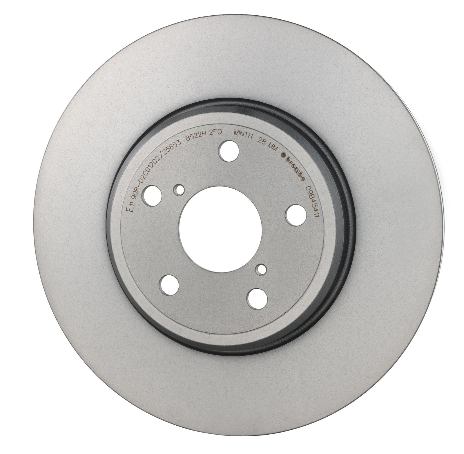 PRIME UV Coated Front Disc Brake Rotor - 09.B454.11_07
