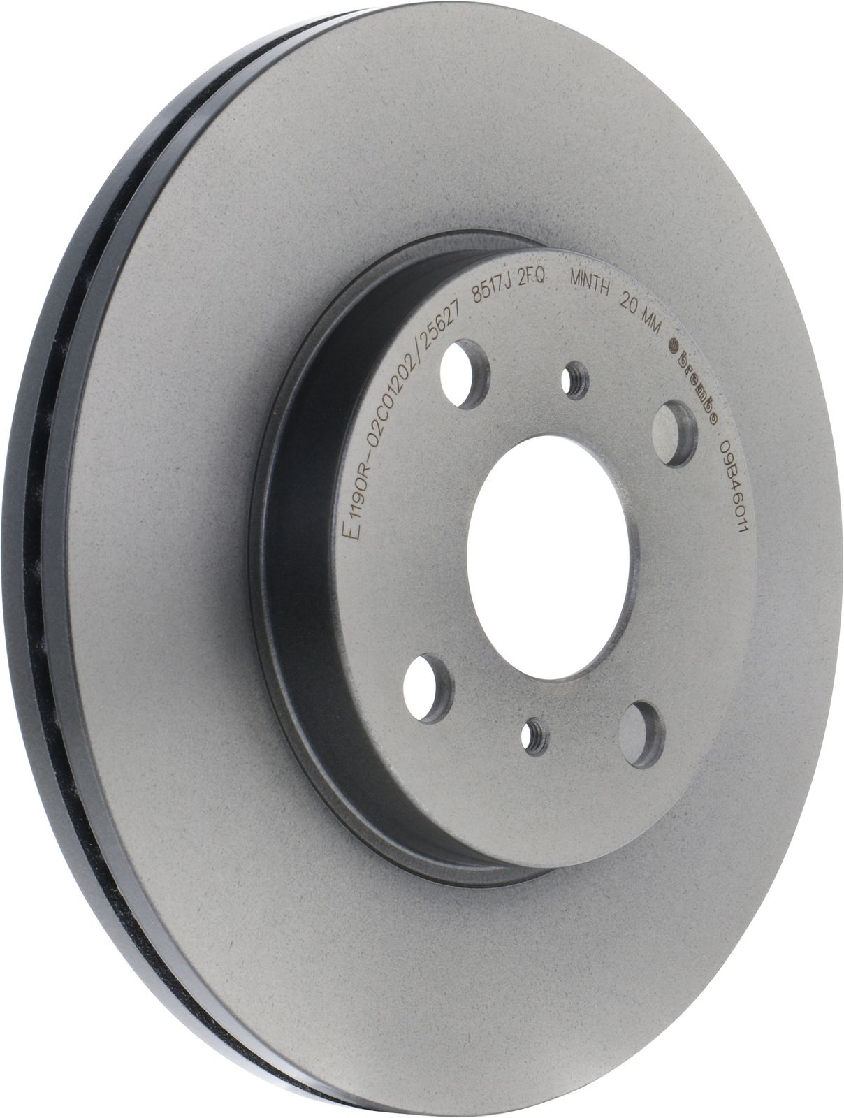 PRIME UV Coated Front Disc Brake Rotor - 09.B460.11_01