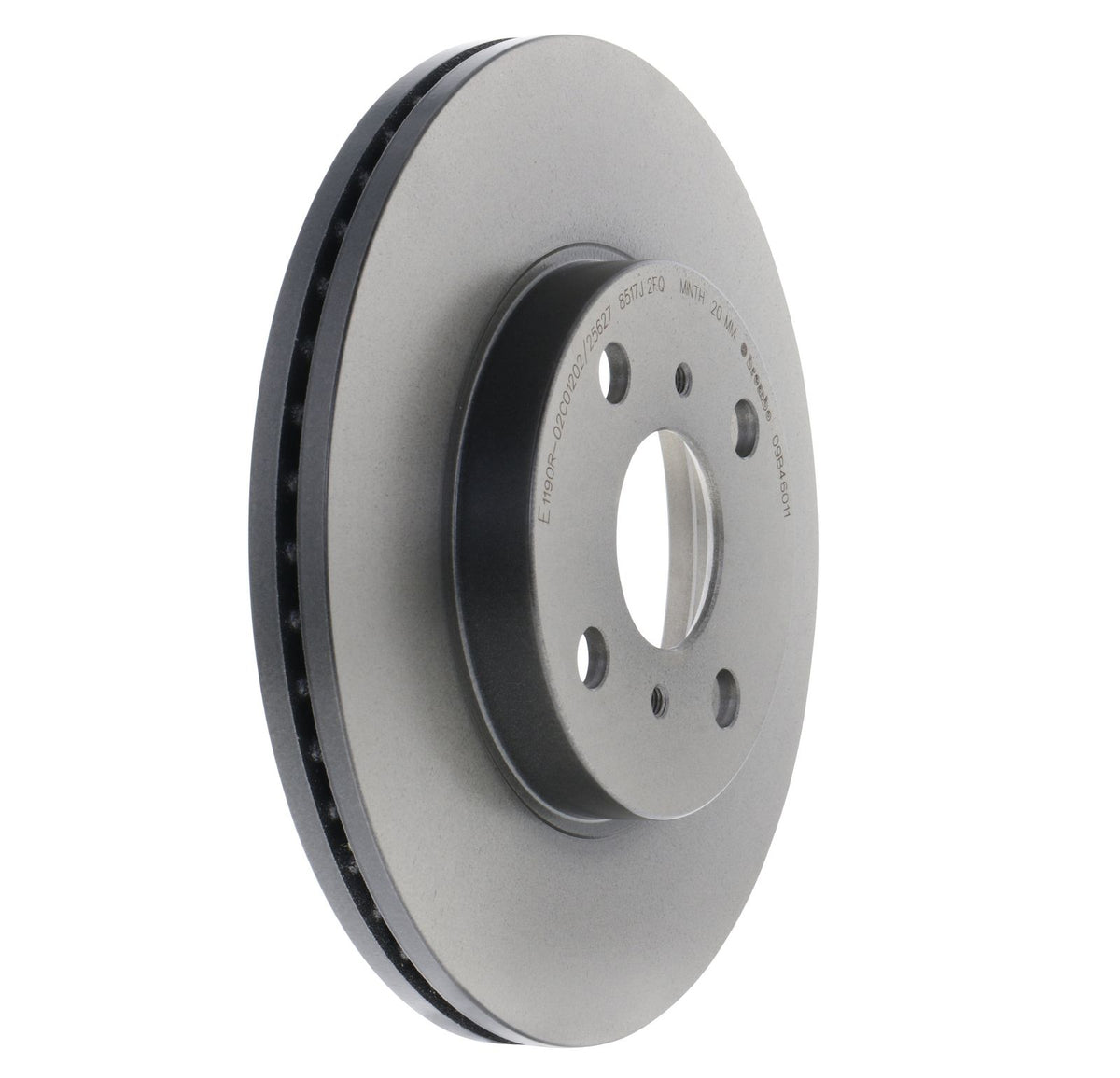 PRIME UV Coated Front Disc Brake Rotor - 09.B460.11_22