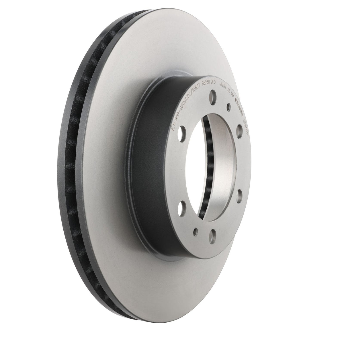 PRIME UV Coated Front Disc Brake Rotor - 09.B461.11_26