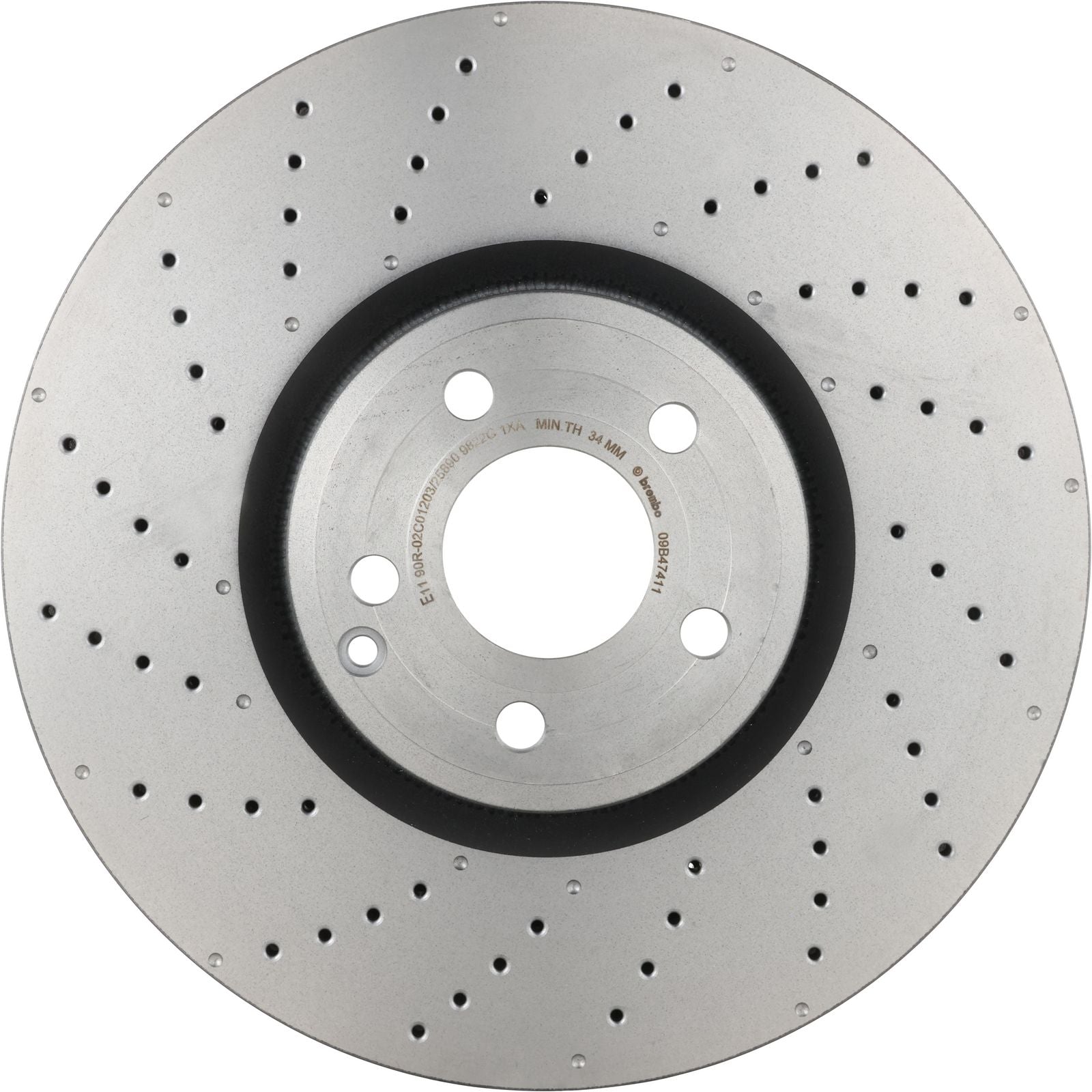 PRIME UV Coated Front Disc Brake Rotor - 09.B474.11_03
