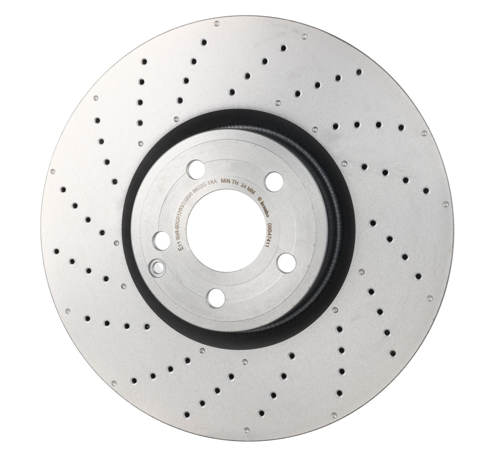 PRIME UV Coated Front Disc Brake Rotor - 09.B474.11_03