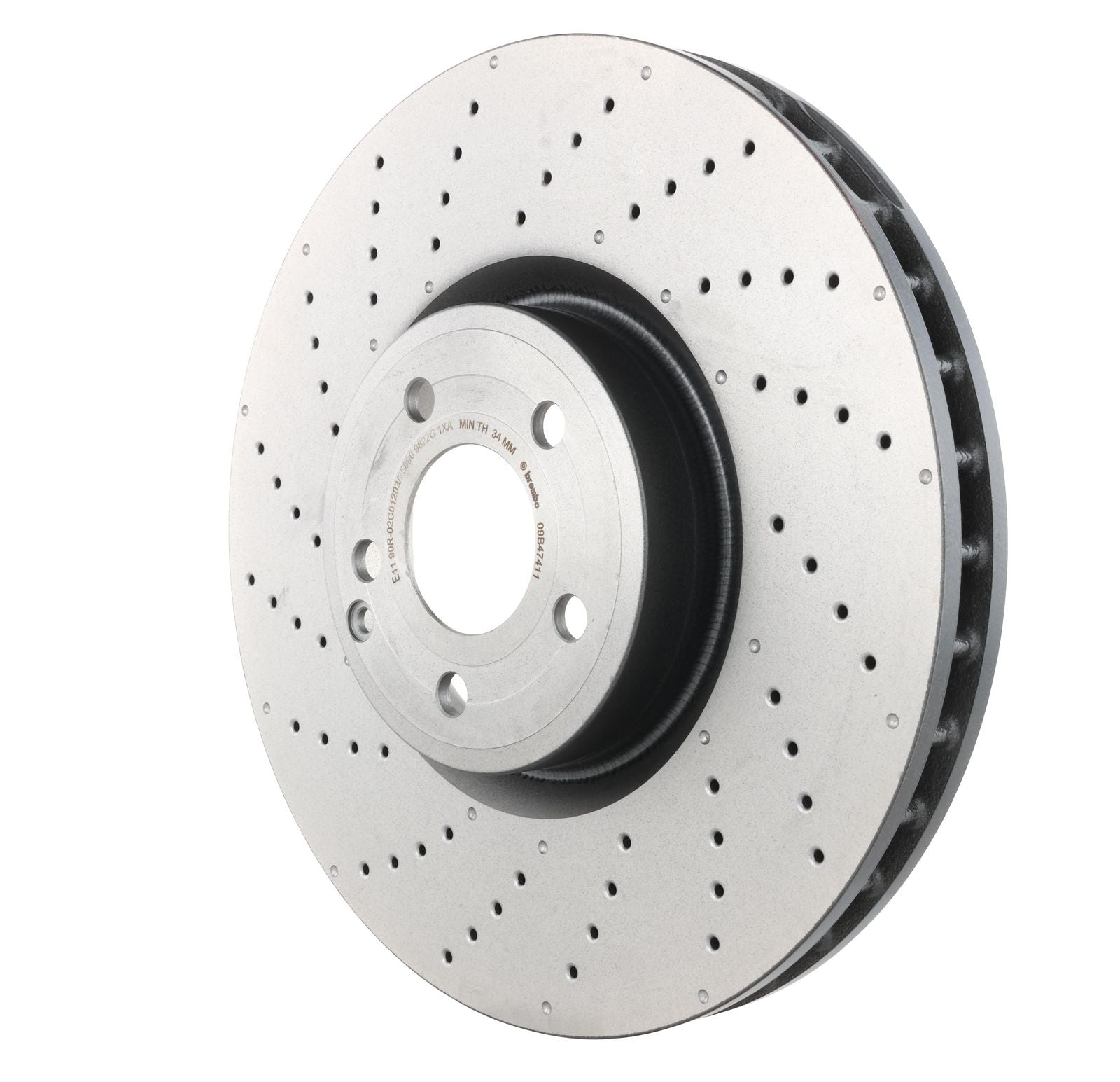 PRIME UV Coated Front Disc Brake Rotor - 09.B474.11_05