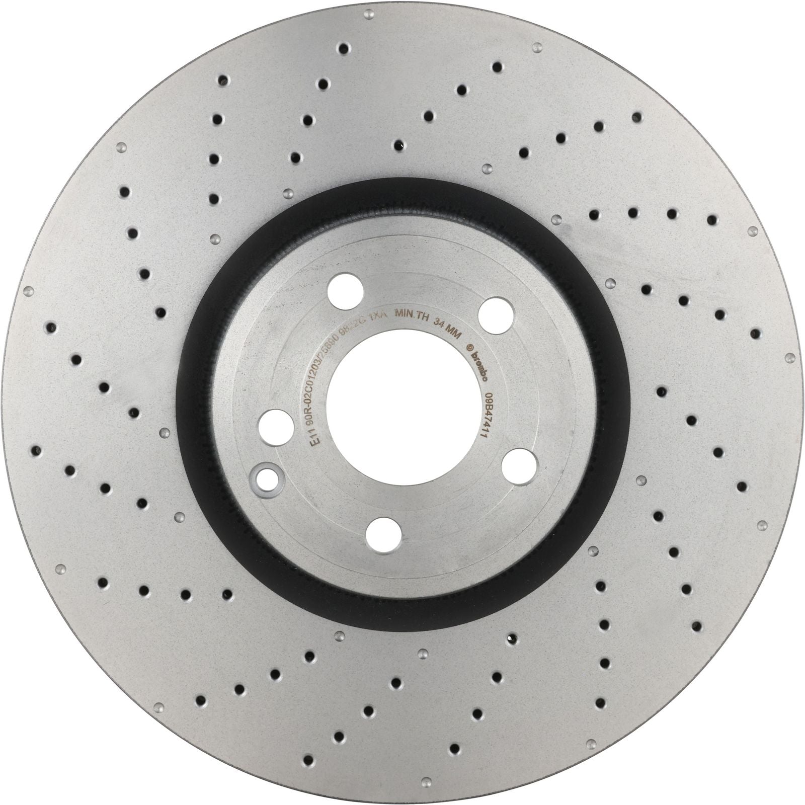 PRIME UV Coated Front Disc Brake Rotor - 09.B474.11_28