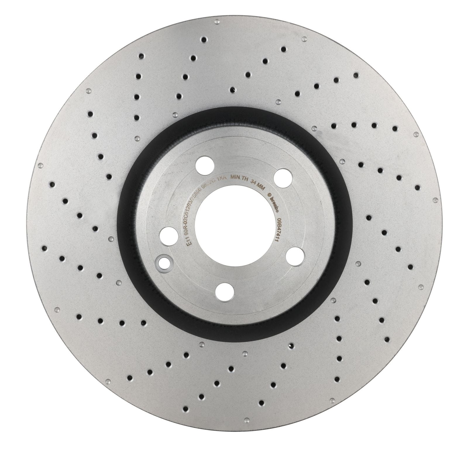 PRIME UV Coated Front Disc Brake Rotor - 09.B474.11_02