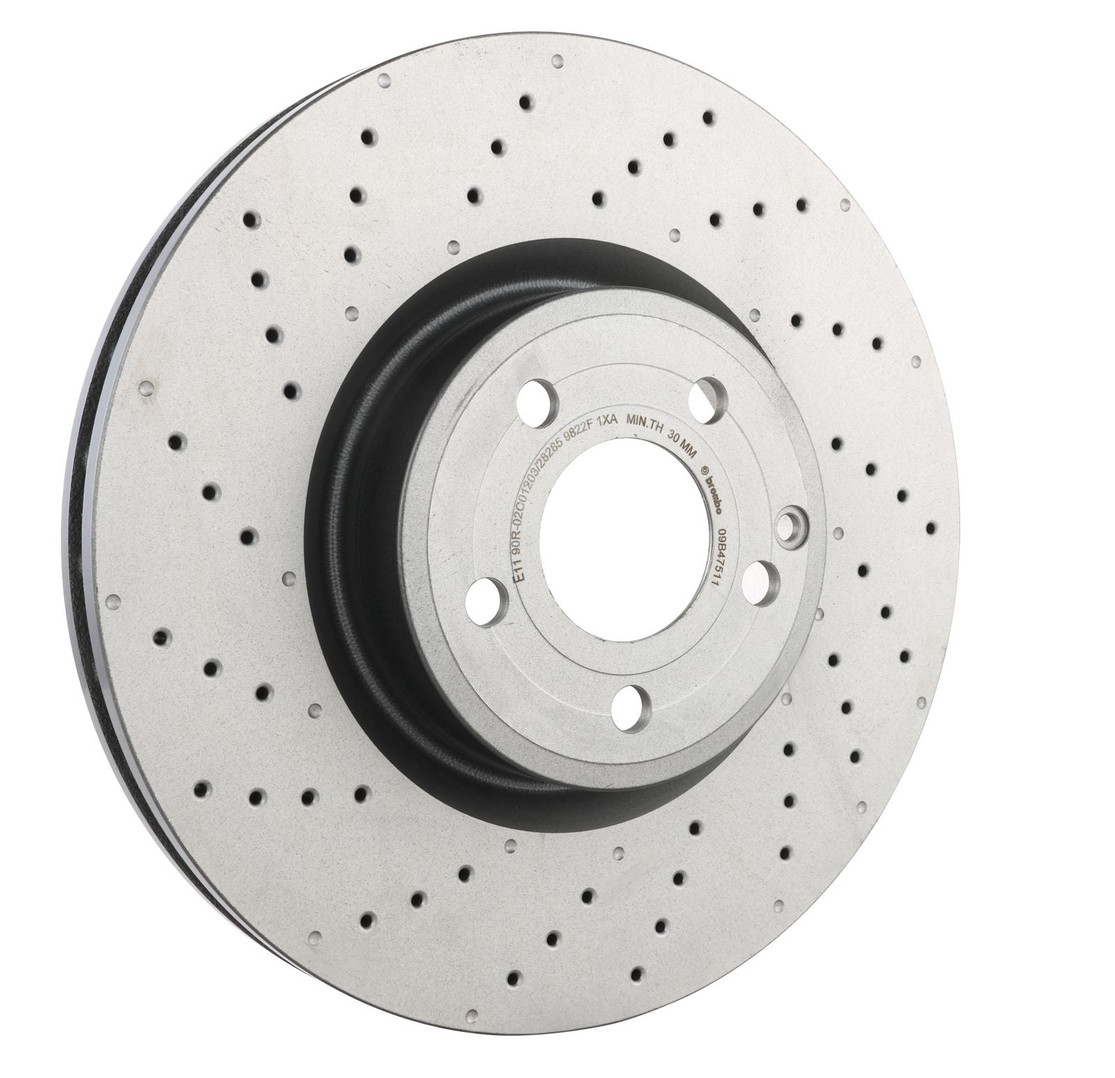 PRIME UV Coated Front Disc Brake Rotor - 09.B475.11_23