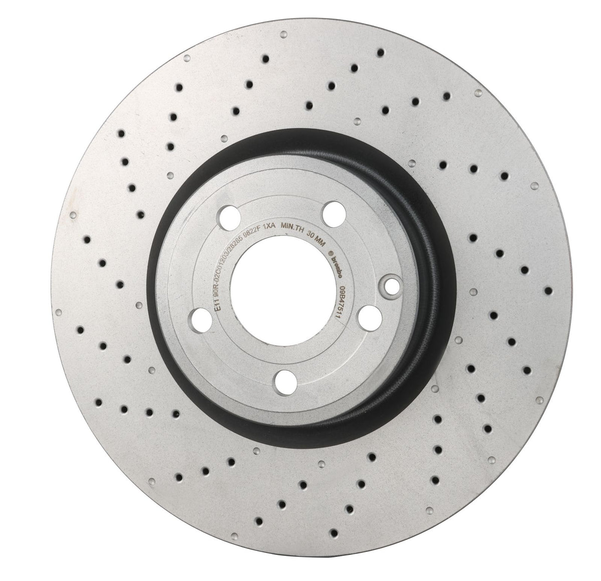 PRIME UV Coated Front Disc Brake Rotor - 09.B475.11_02