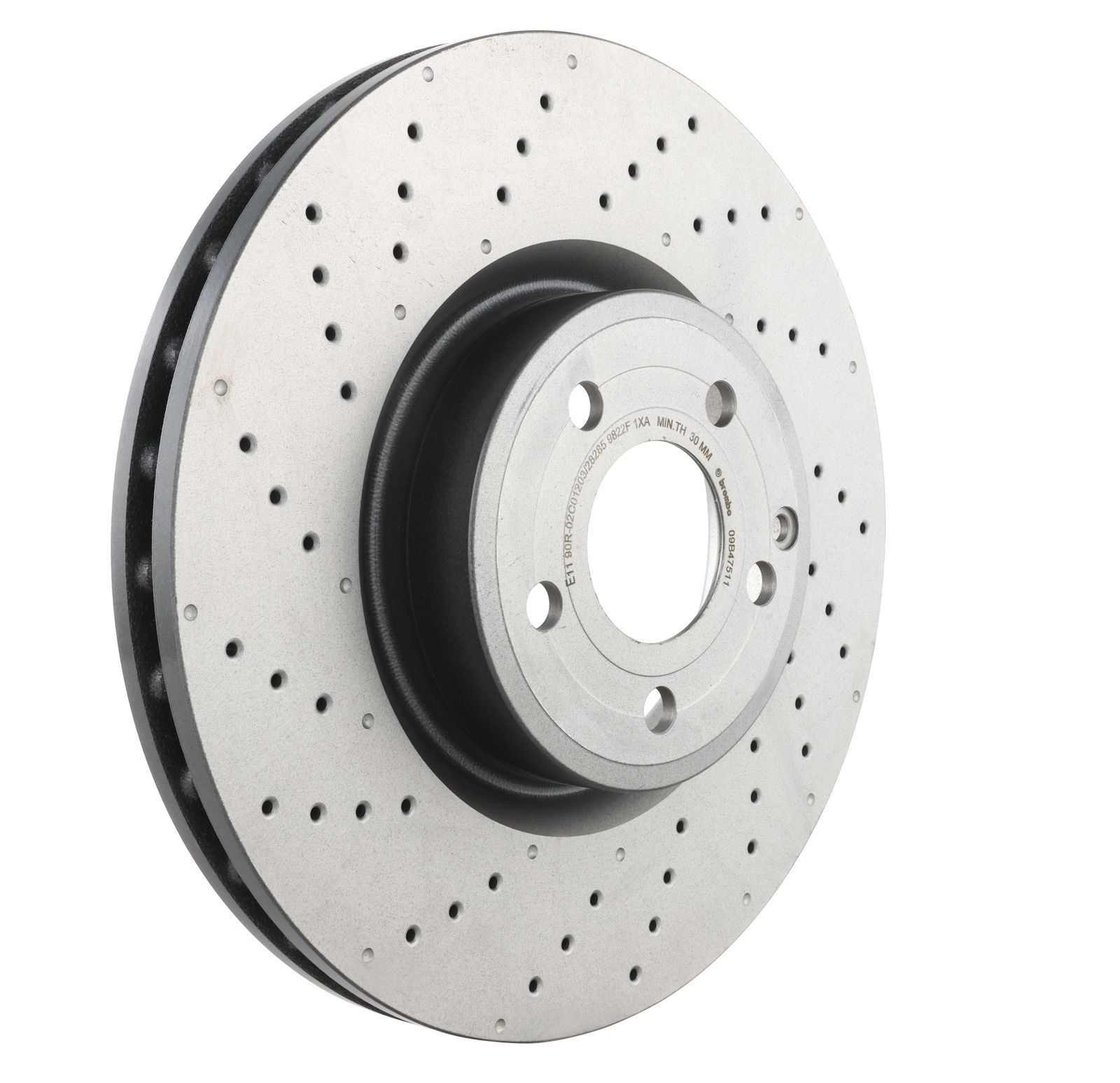 PRIME UV Coated Front Disc Brake Rotor - 09.B475.11_22