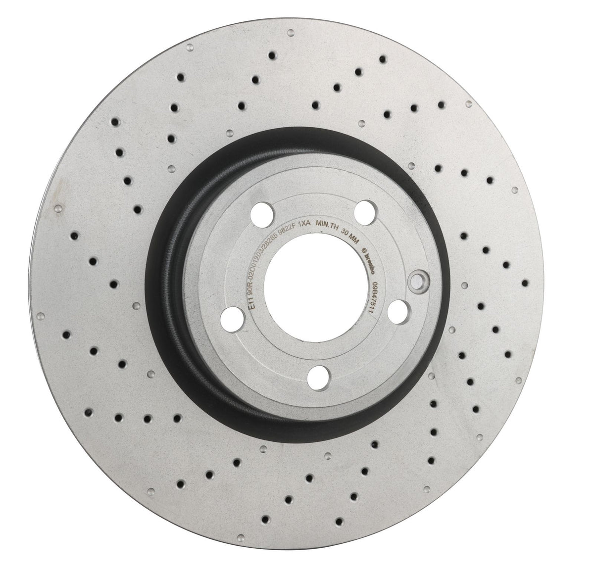 PRIME UV Coated Front Disc Brake Rotor - 09.B475.11_24