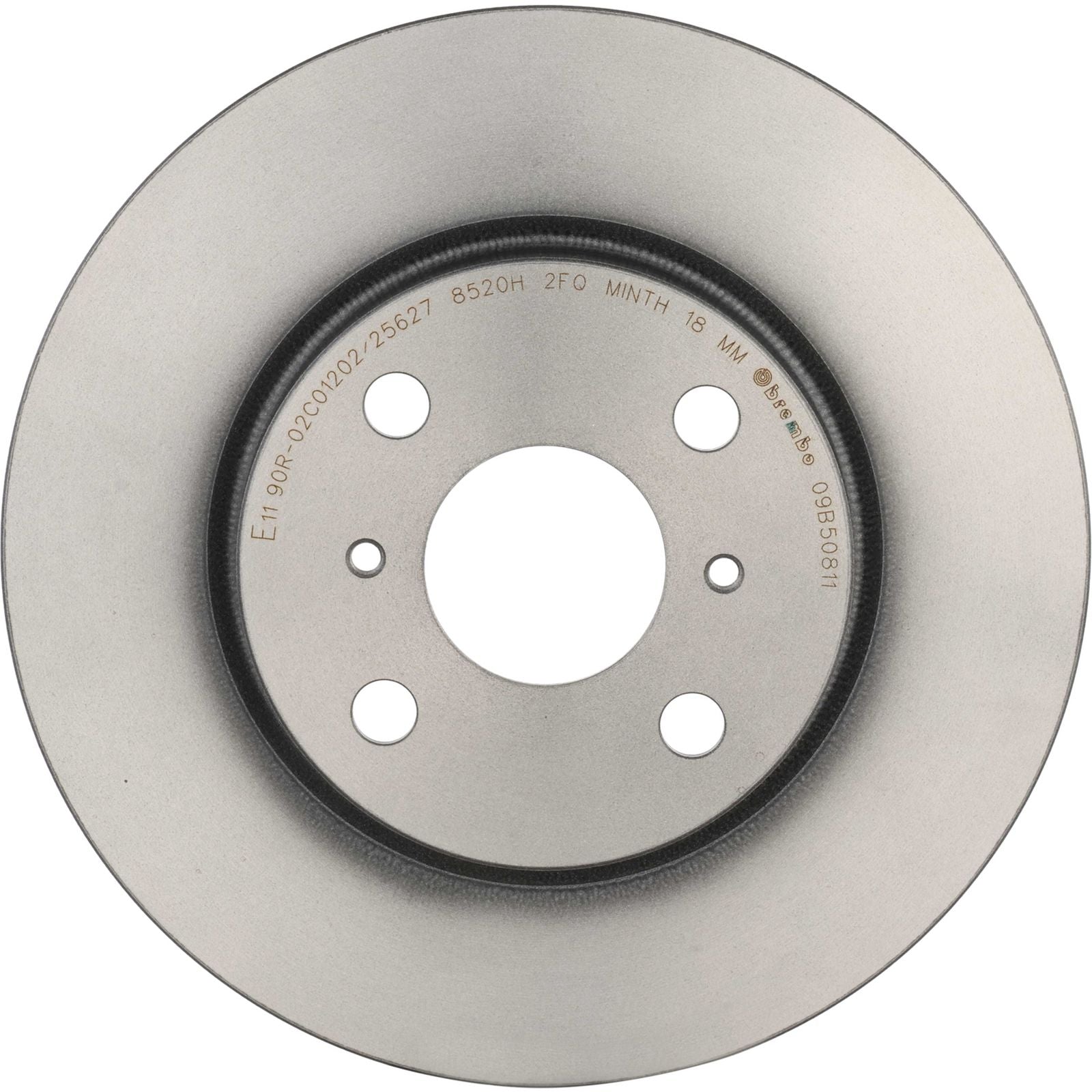 PRIME UV Coated Front Disc Brake Rotor - 09.B508.11_04
