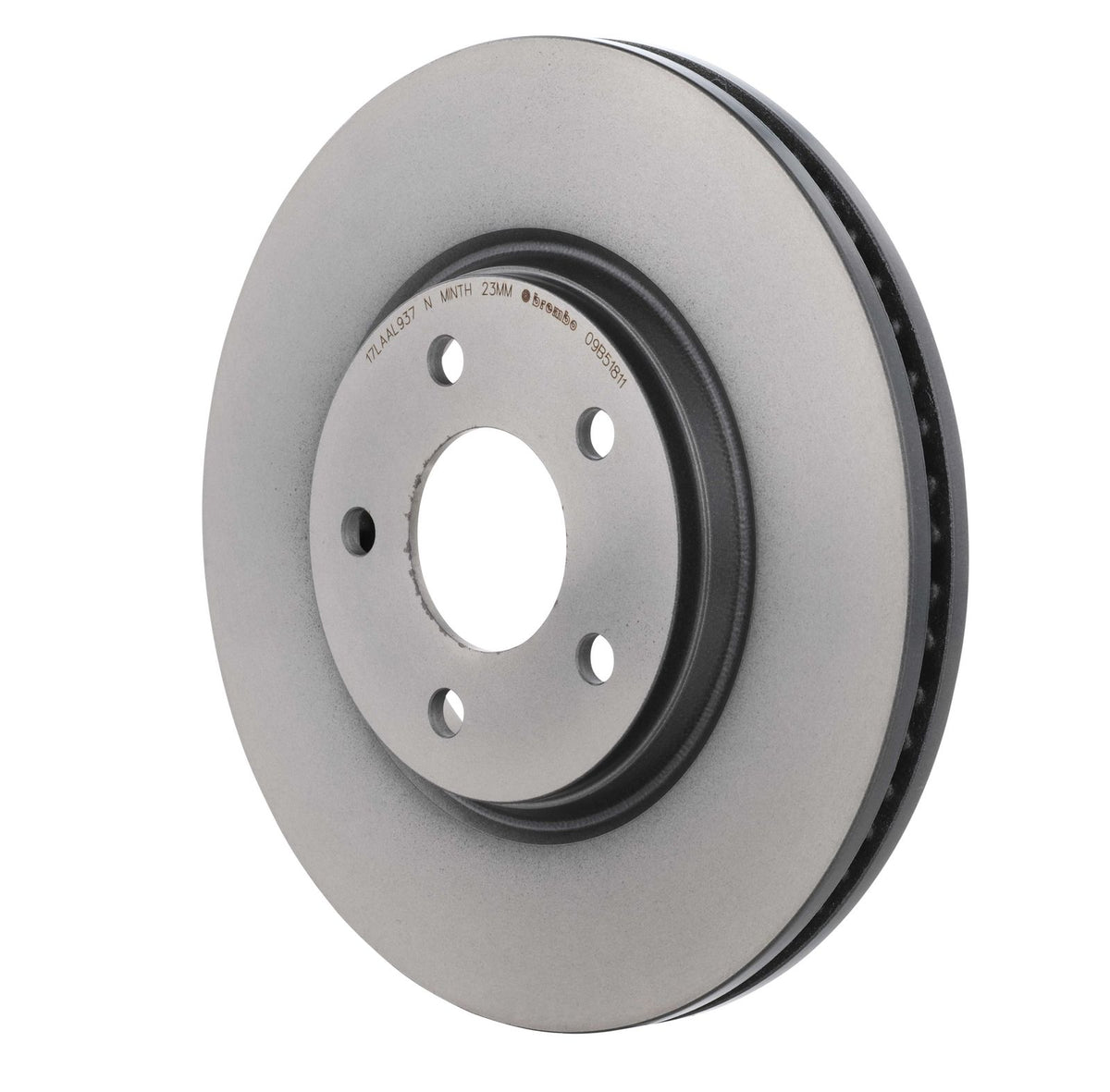 PRIME UV Coated Front Disc Brake Rotor - 09.B518.11_09