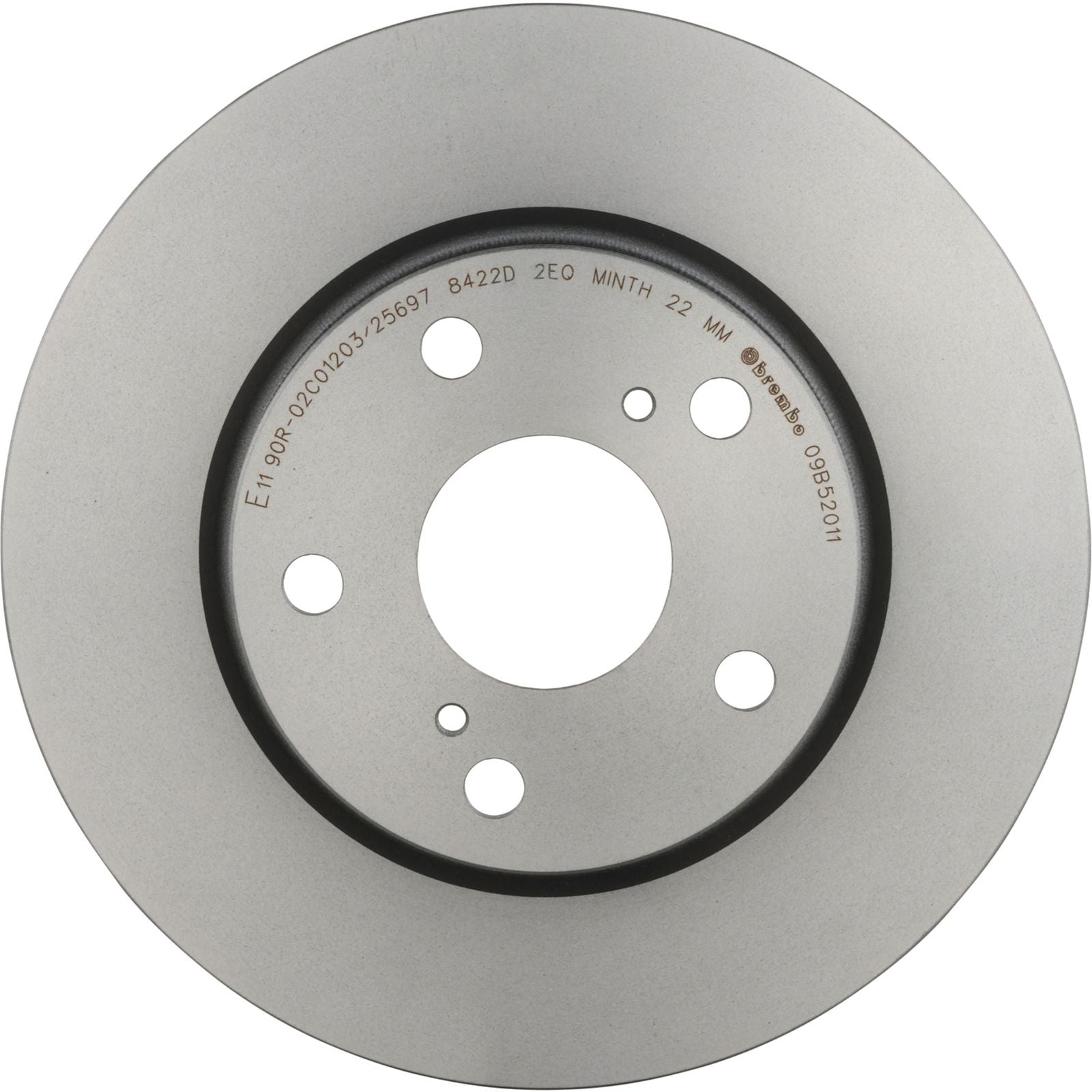 PRIME UV Coated Front Disc Brake Rotor - 09.B520.11_02