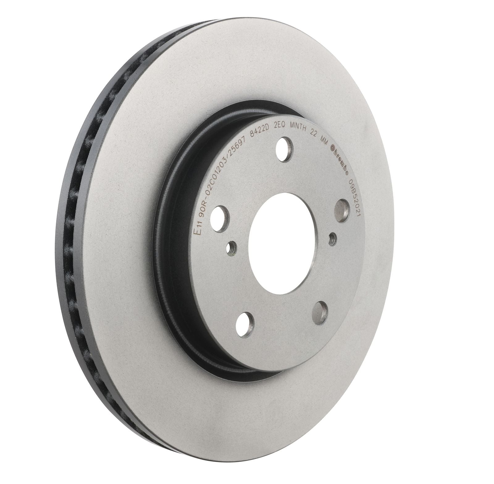 PRIME UV Coated Front Disc Brake Rotor - 09.B520.21_22
