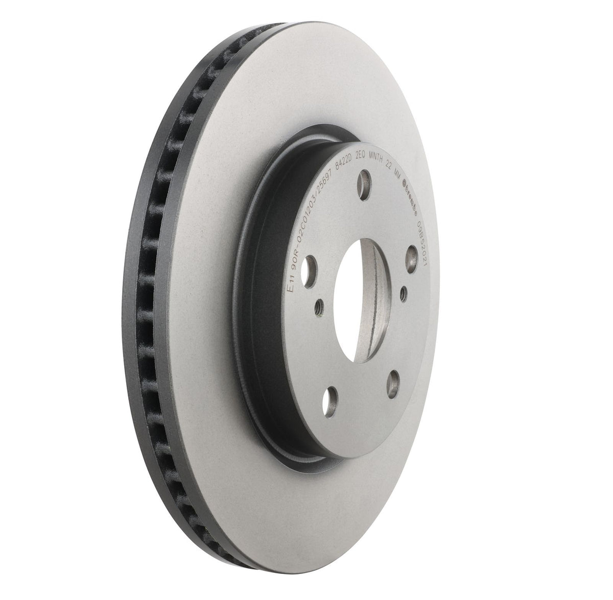 PRIME UV Coated Front Disc Brake Rotor - 09.B520.21_21