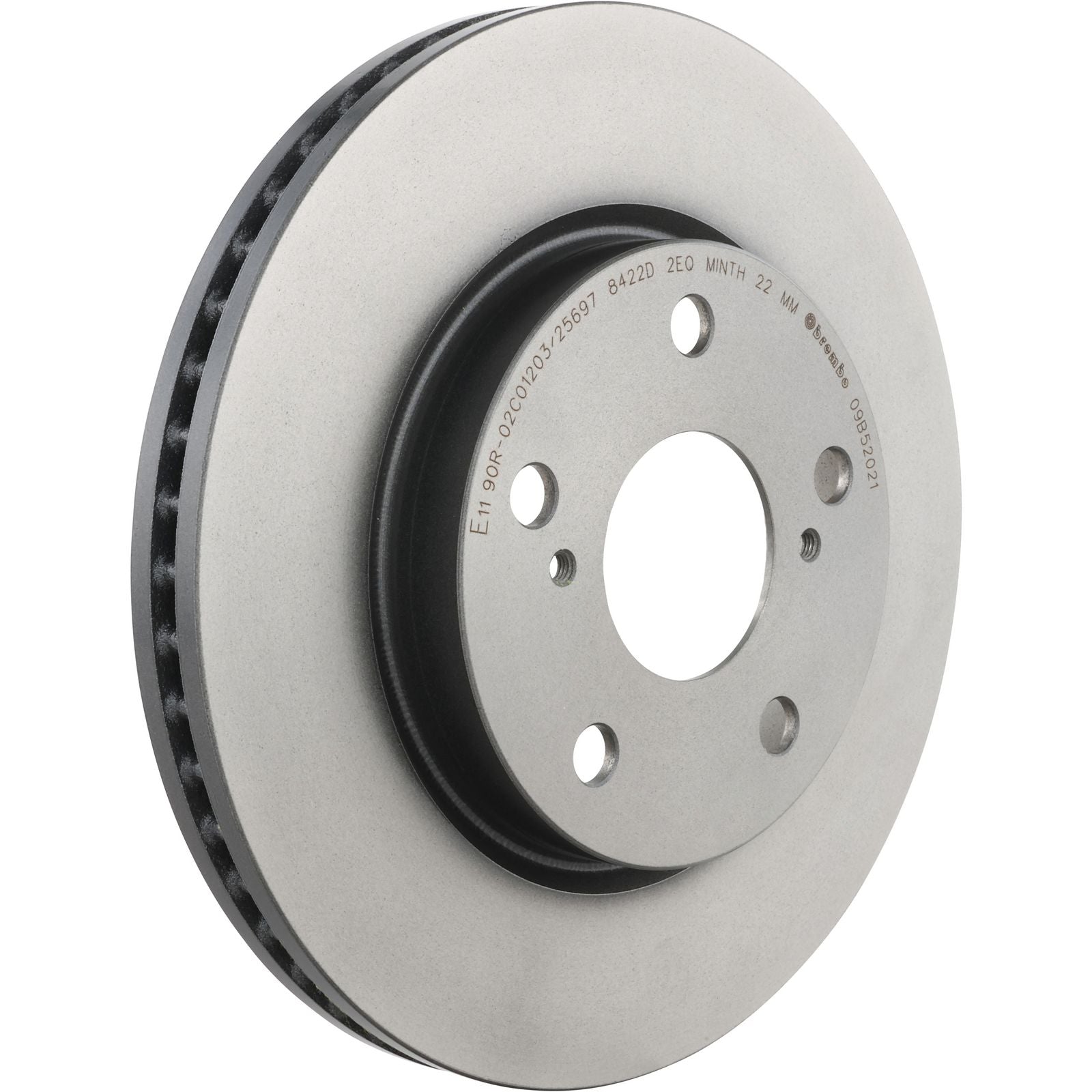 PRIME UV Coated Front Disc Brake Rotor - 09.B520.21_26
