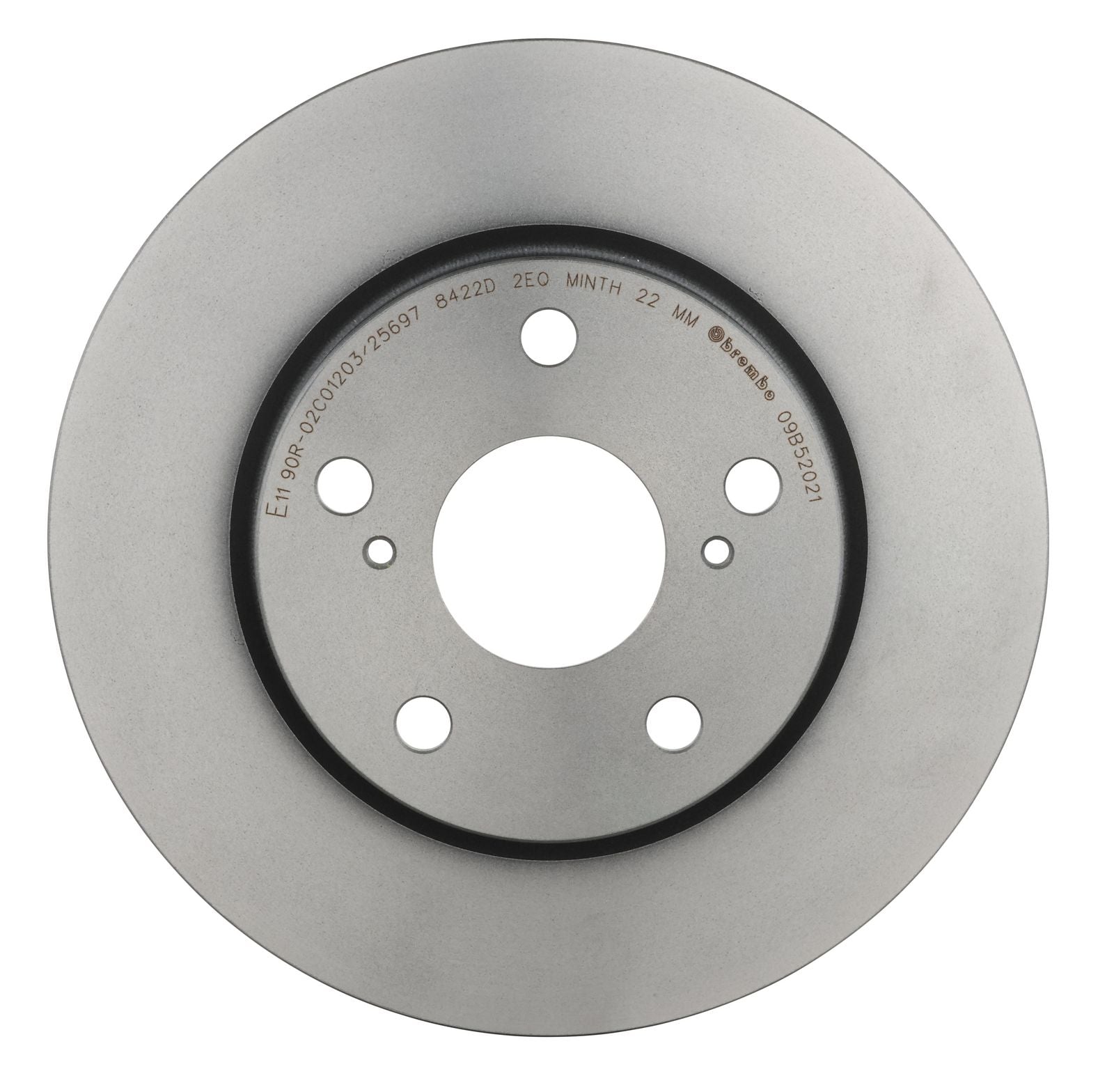 PRIME UV Coated Front Disc Brake Rotor - 09.B520.21_01