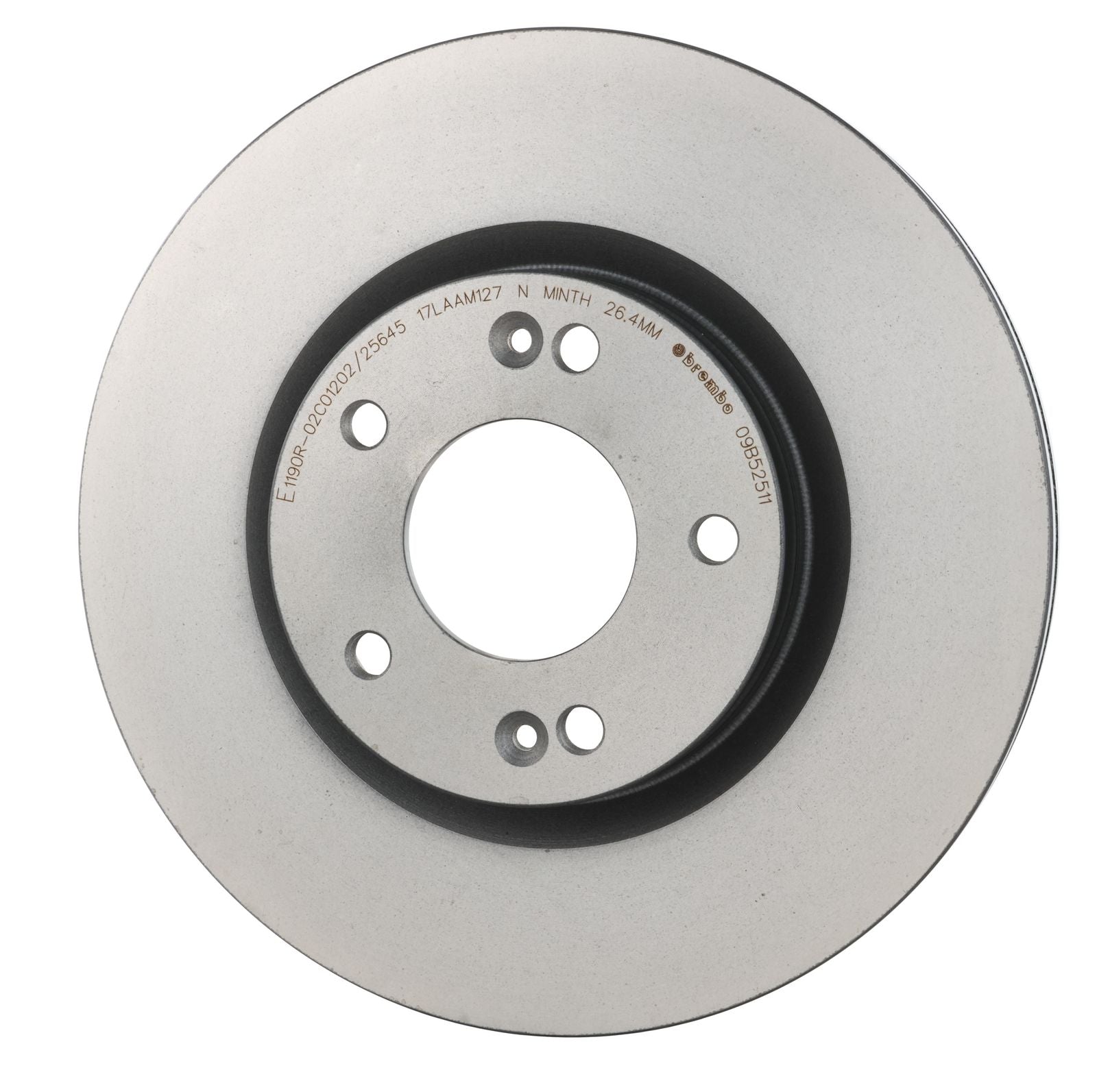 PRIME UV Coated Front Disc Brake Rotor - 09.B525.11_03