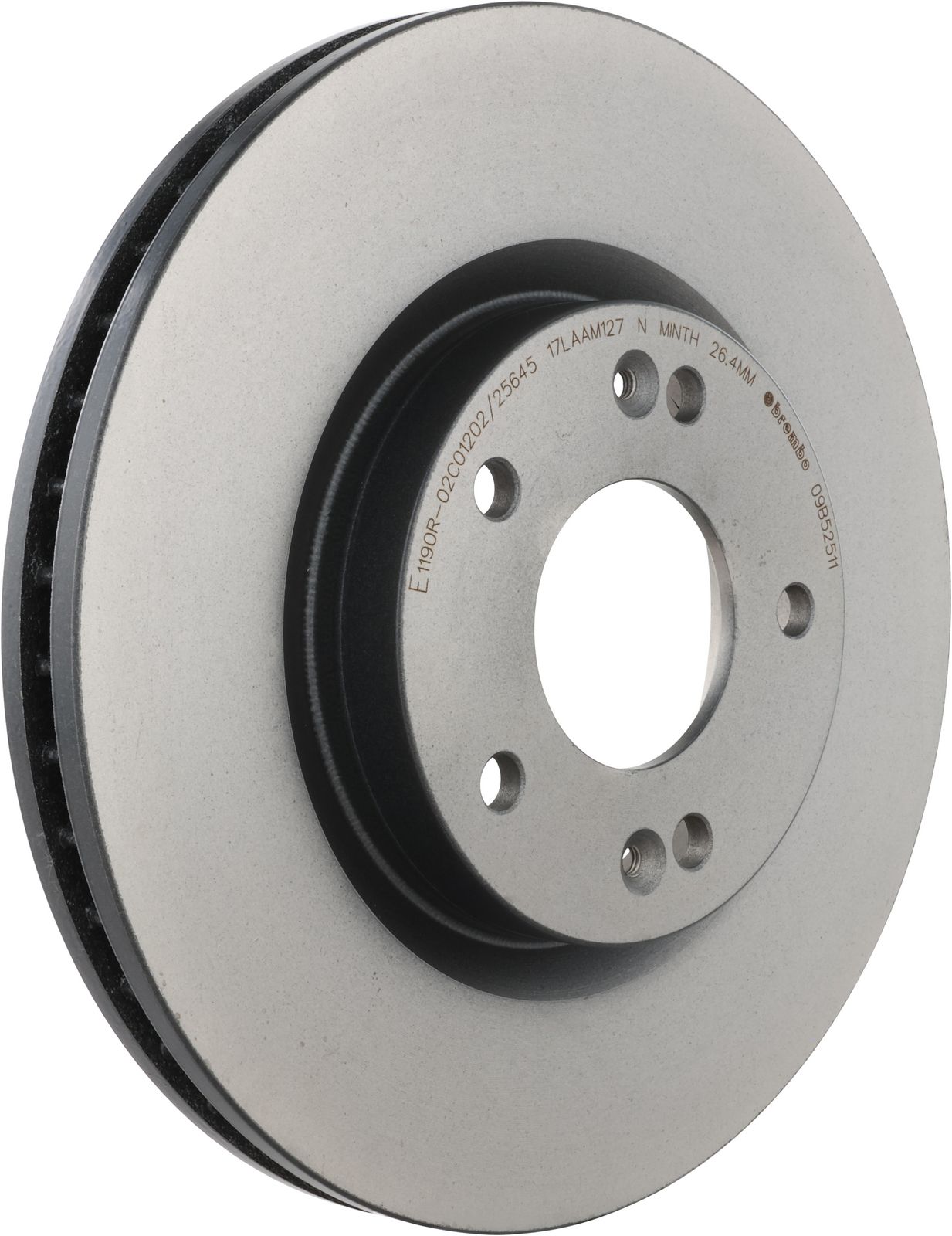 PRIME UV Coated Front Disc Brake Rotor - 09.B525.11_01
