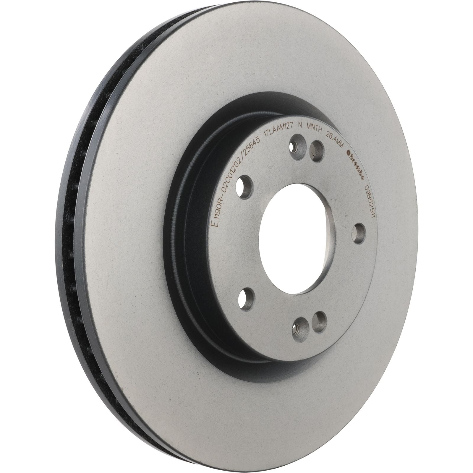 PRIME UV Coated Front Disc Brake Rotor - 09.B525.11_01