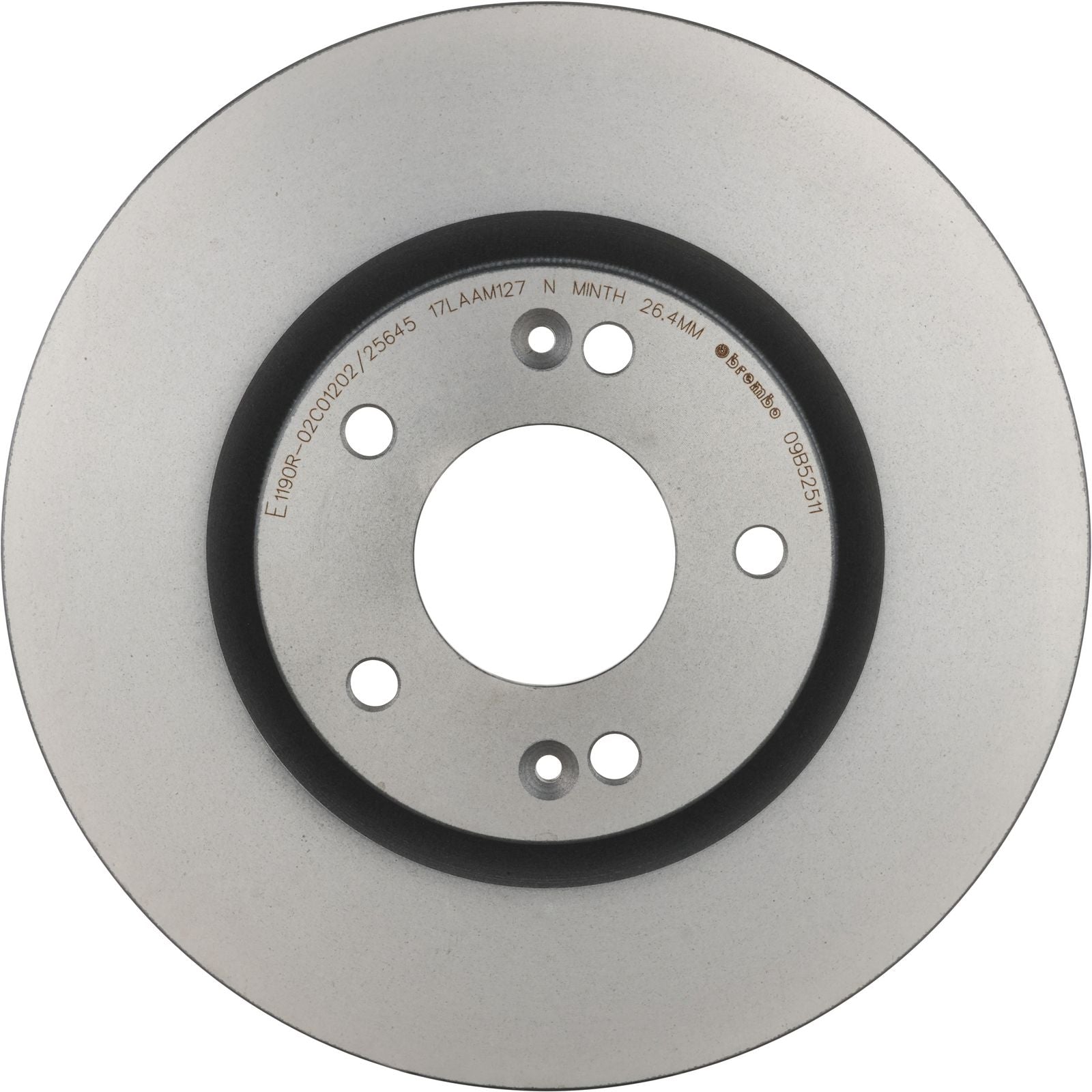 PRIME UV Coated Front Disc Brake Rotor - 09.B525.11_28