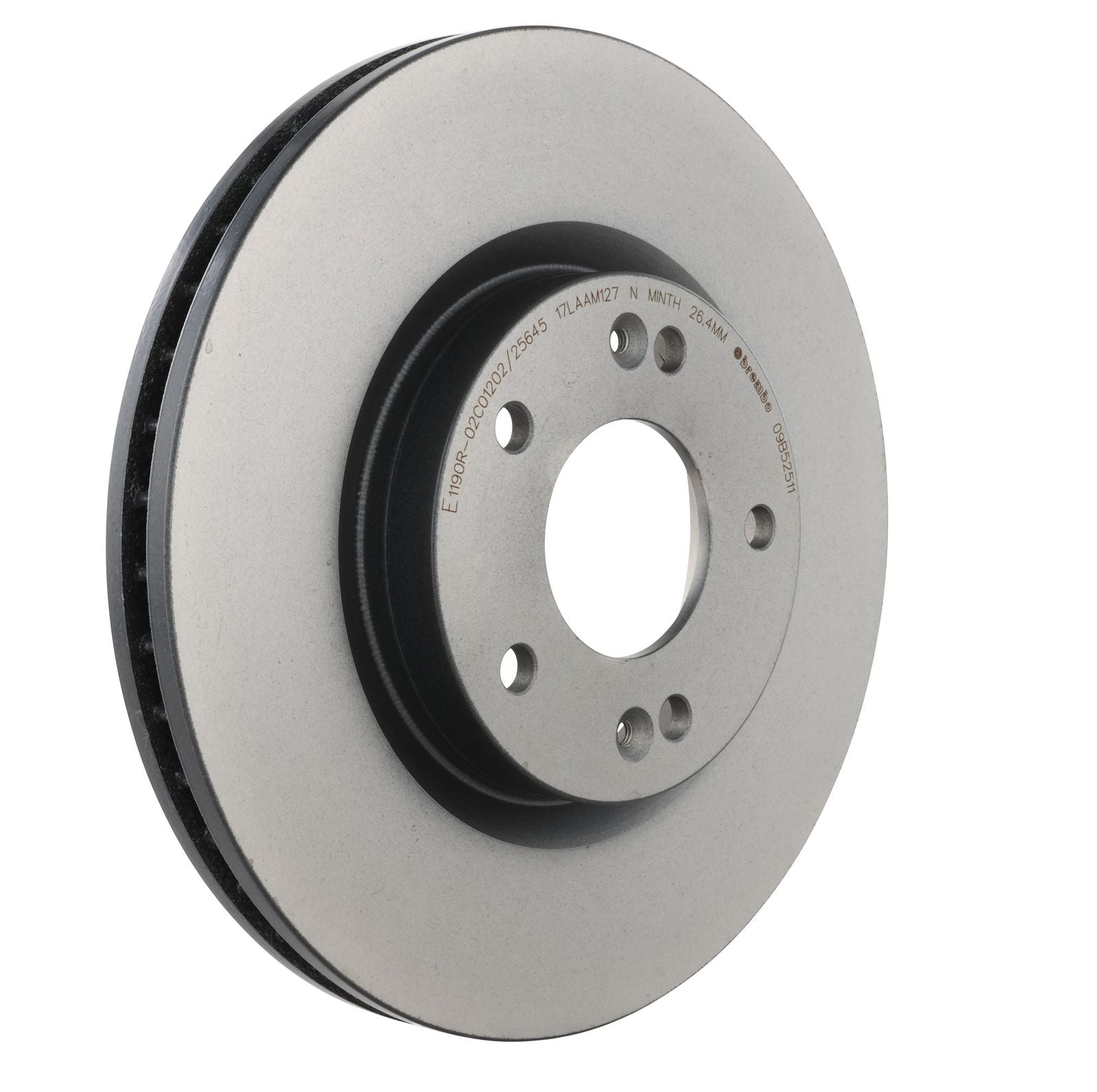 PRIME UV Coated Front Disc Brake Rotor - 09.B525.11_23