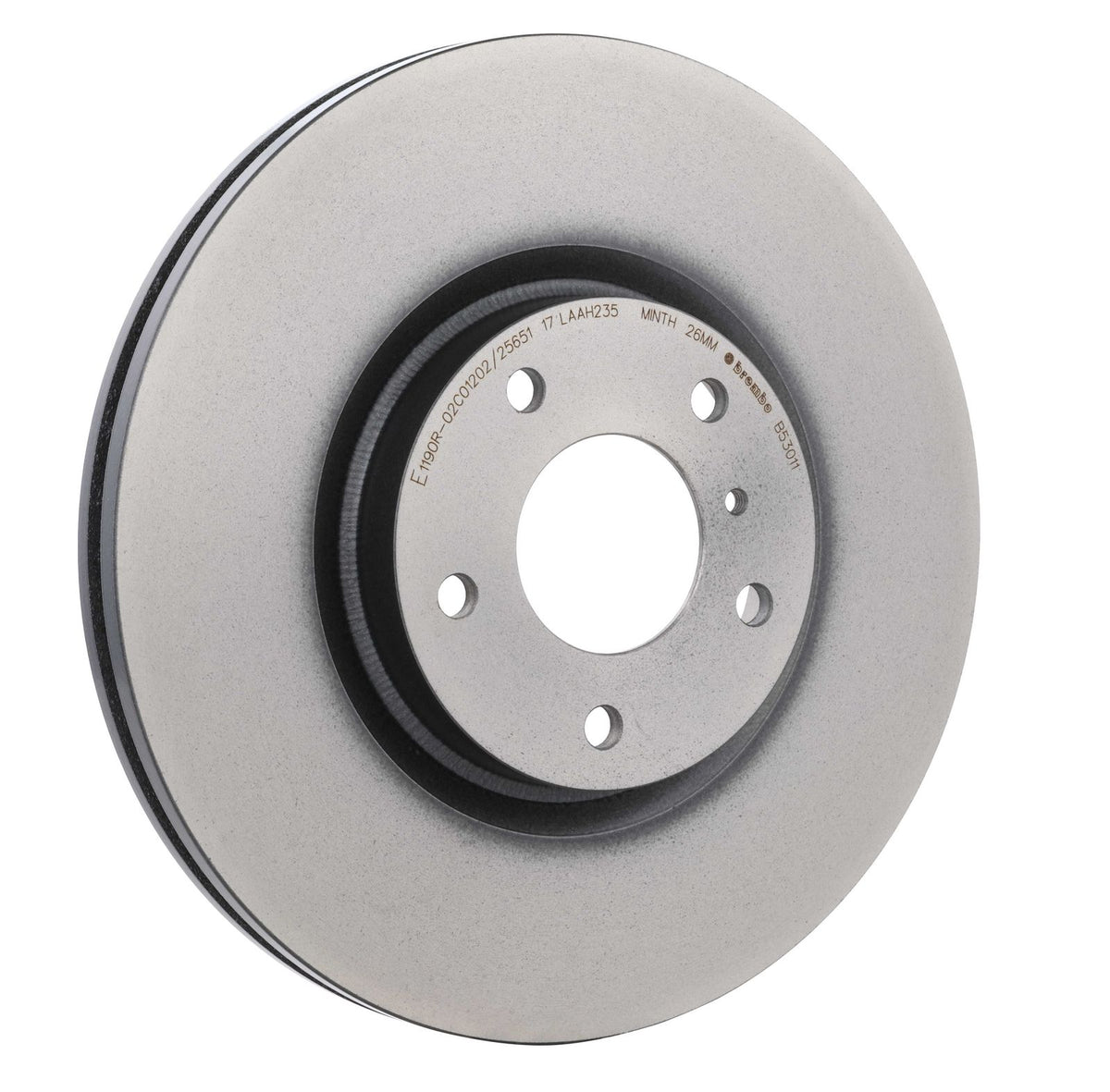PRIME UV Coated Front Disc Brake Rotor - 09.B530.11_24