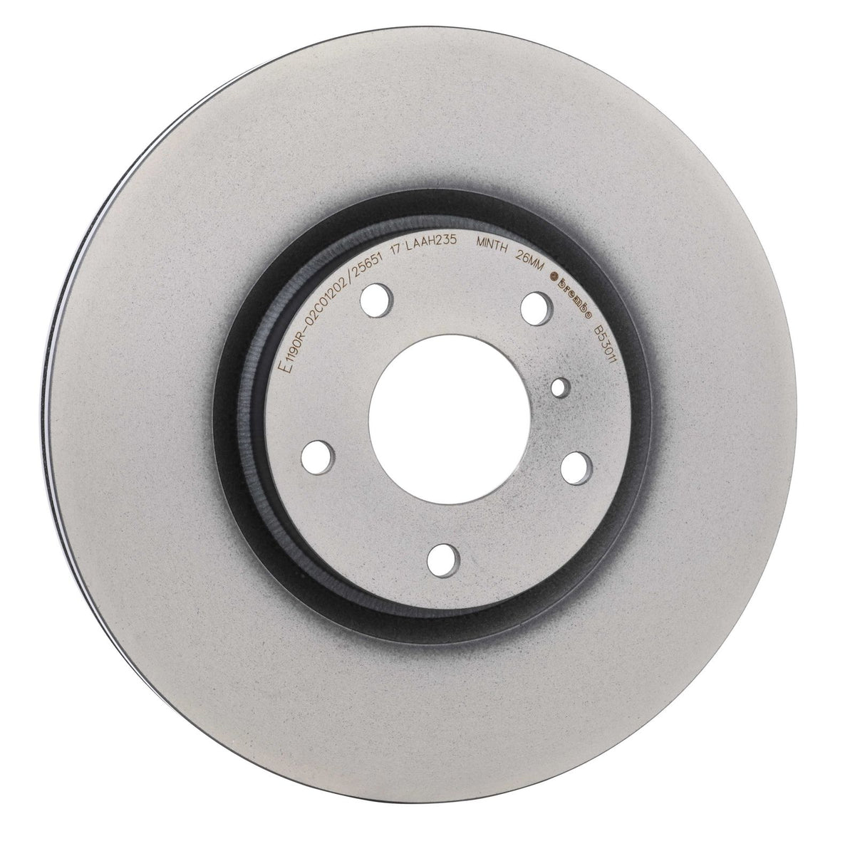 PRIME UV Coated Front Disc Brake Rotor - 09.B530.11_25