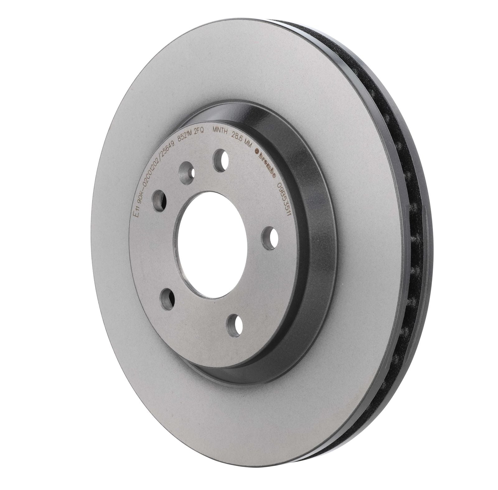 PRIME UV Coated Front Disc Brake Rotor - 09.B535.11_10