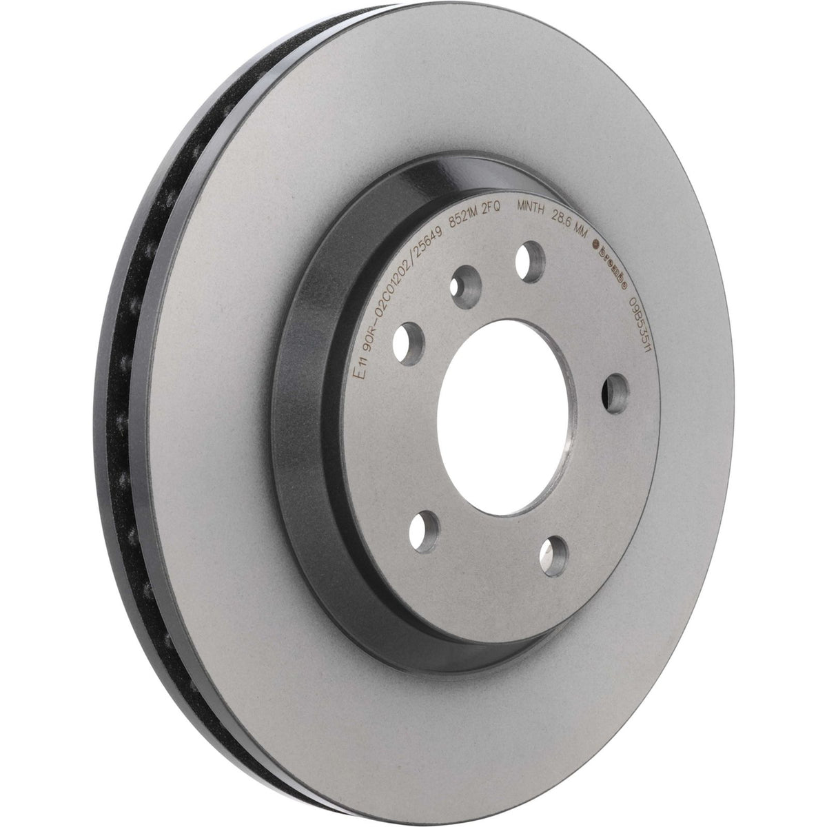 PRIME UV Coated Front Disc Brake Rotor - 09.B535.11_05