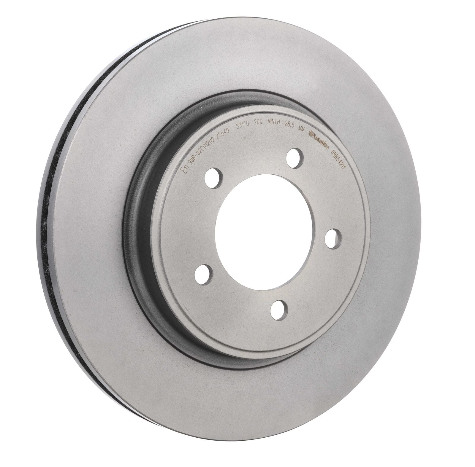 PRIME UV Coated Front Disc Brake Rotor - 09.B542.11_29