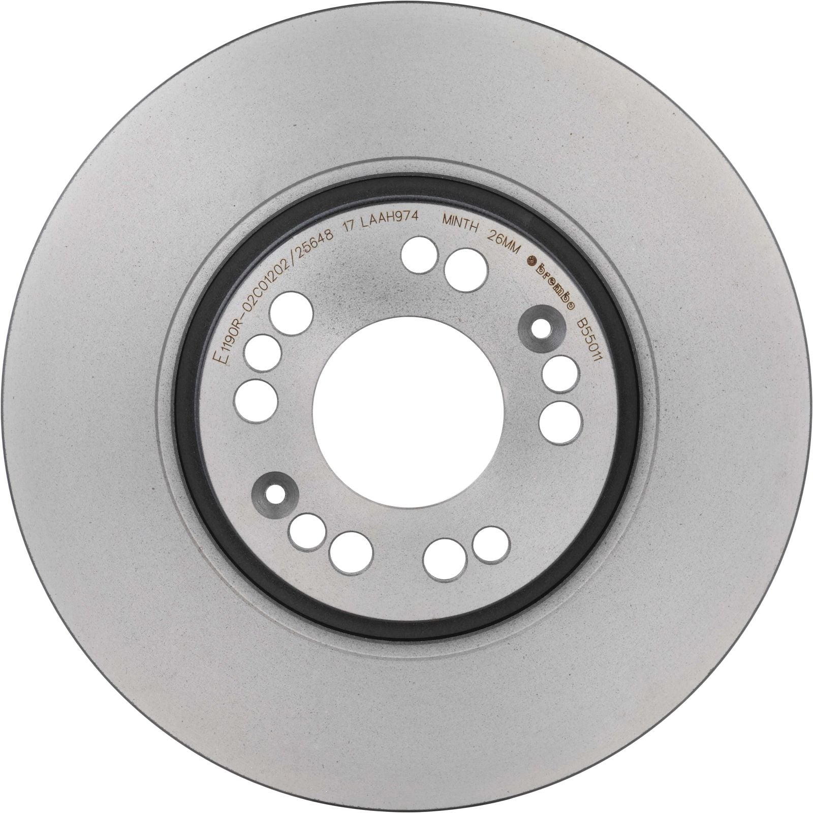 PRIME UV Coated Front Disc Brake Rotor - 09.B550.11_03