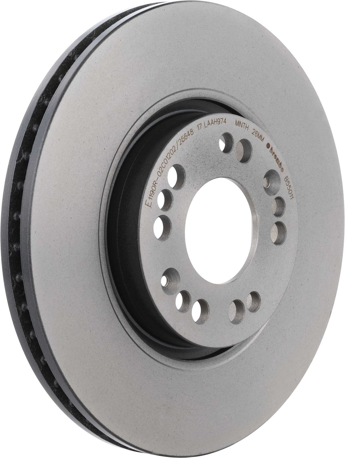 PRIME UV Coated Front Disc Brake Rotor - 09.B550.11_01