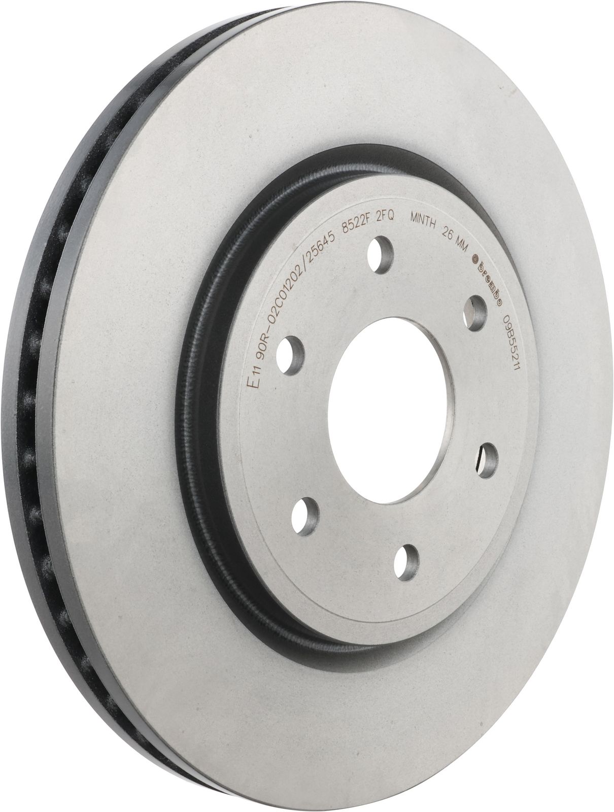 PRIME UV Coated Front Disc Brake Rotor - 09.B552.11_01