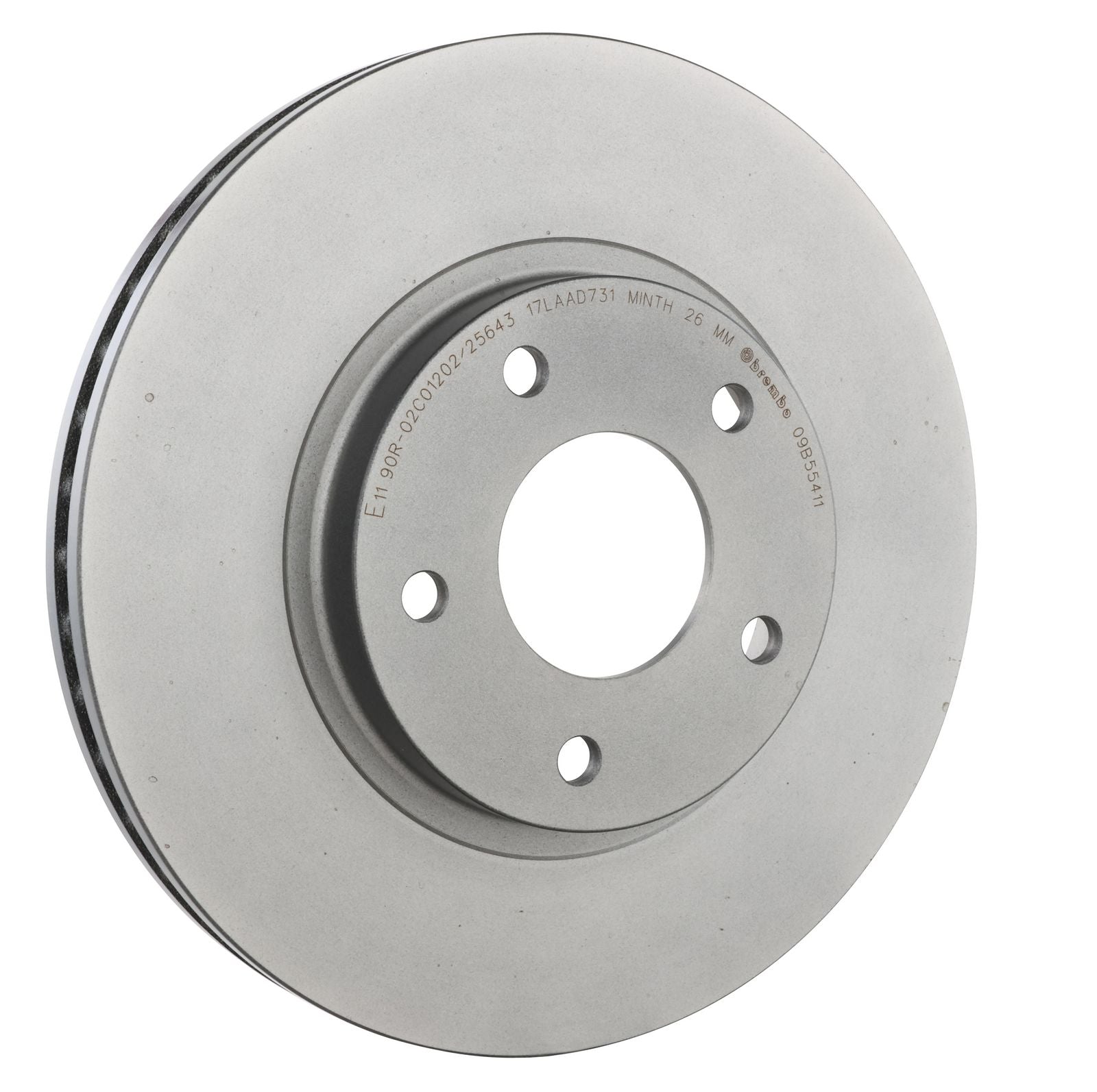PRIME UV Coated Front Disc Brake Rotor - 09.B554.11_29