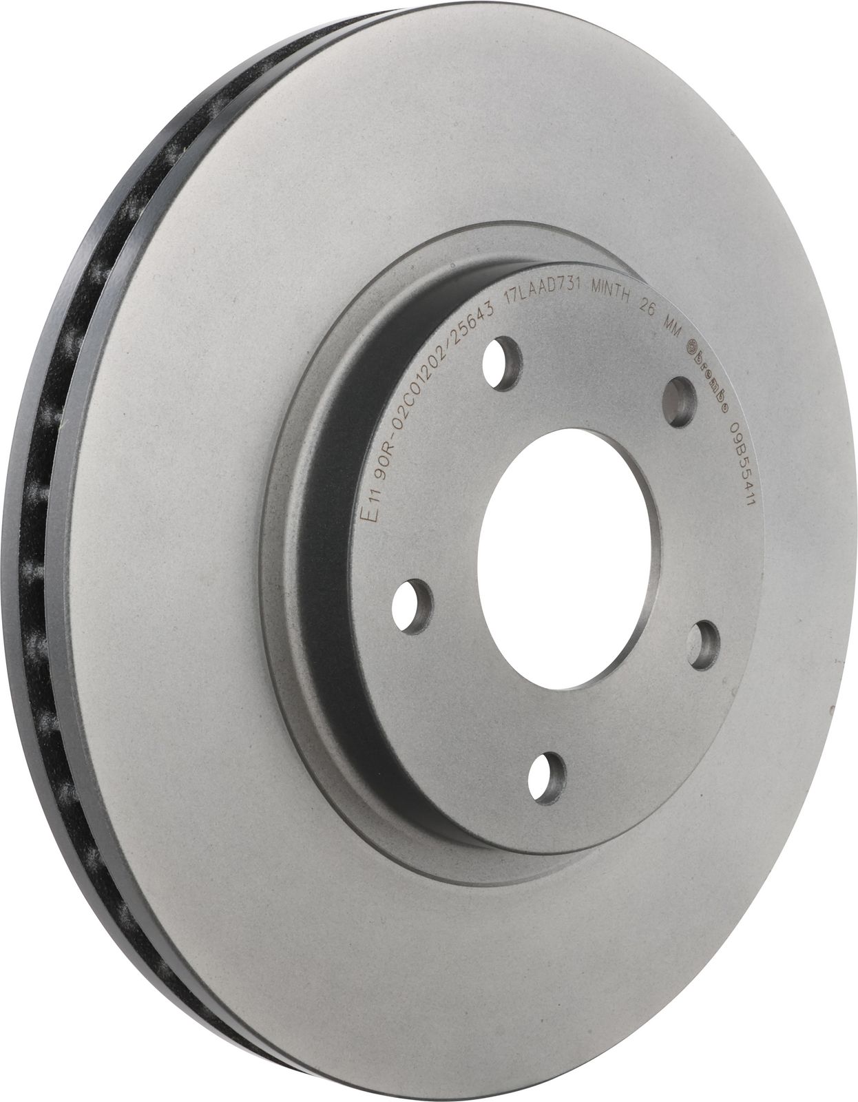 PRIME UV Coated Front Disc Brake Rotor - 09.B554.11_01