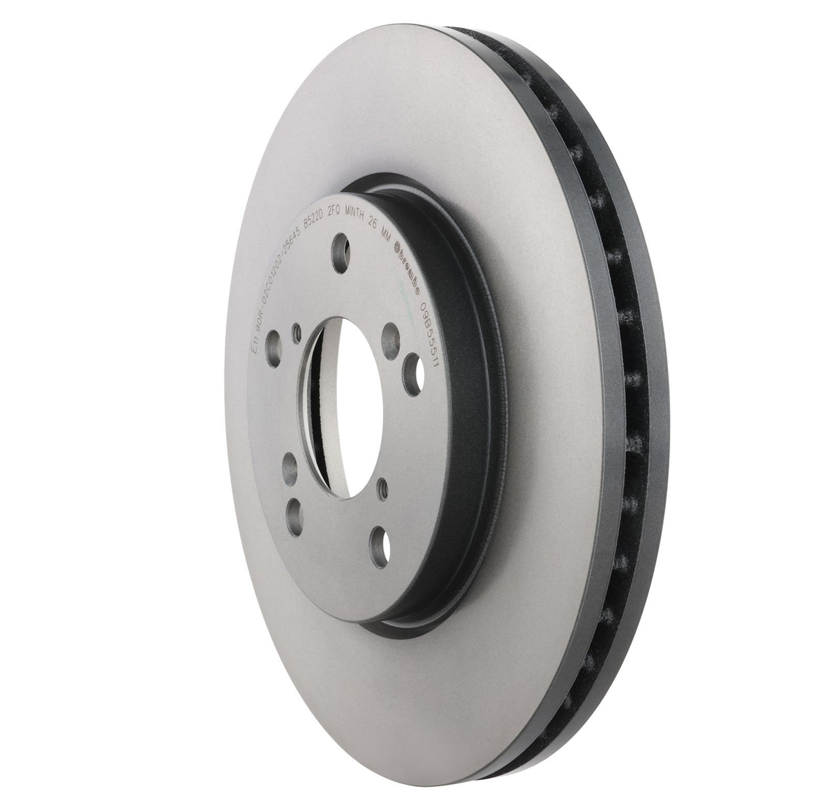 PRIME UV Coated Front Disc Brake Rotor - 09.B555.11_06