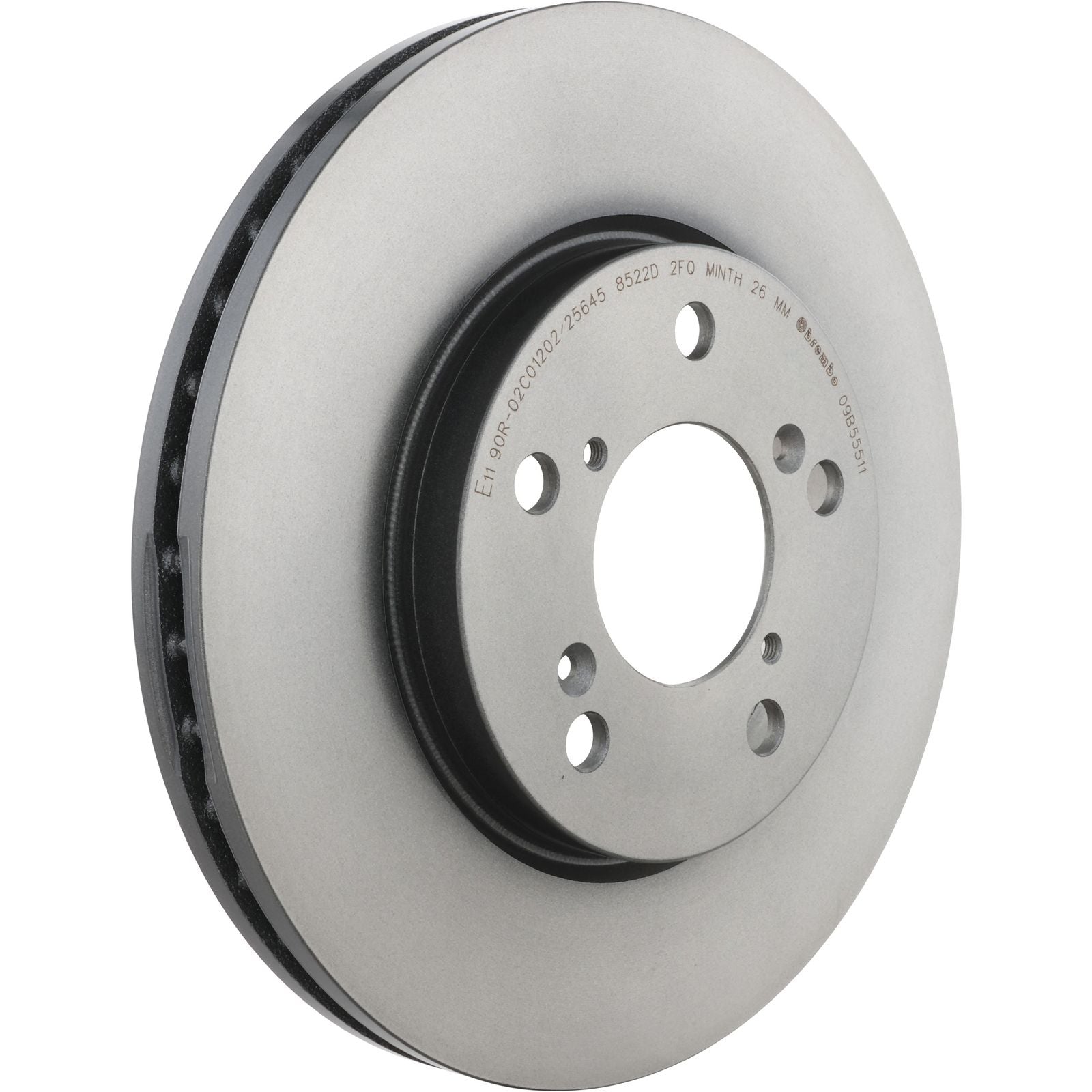 PRIME UV Coated Front Disc Brake Rotor - 09.B555.11_01